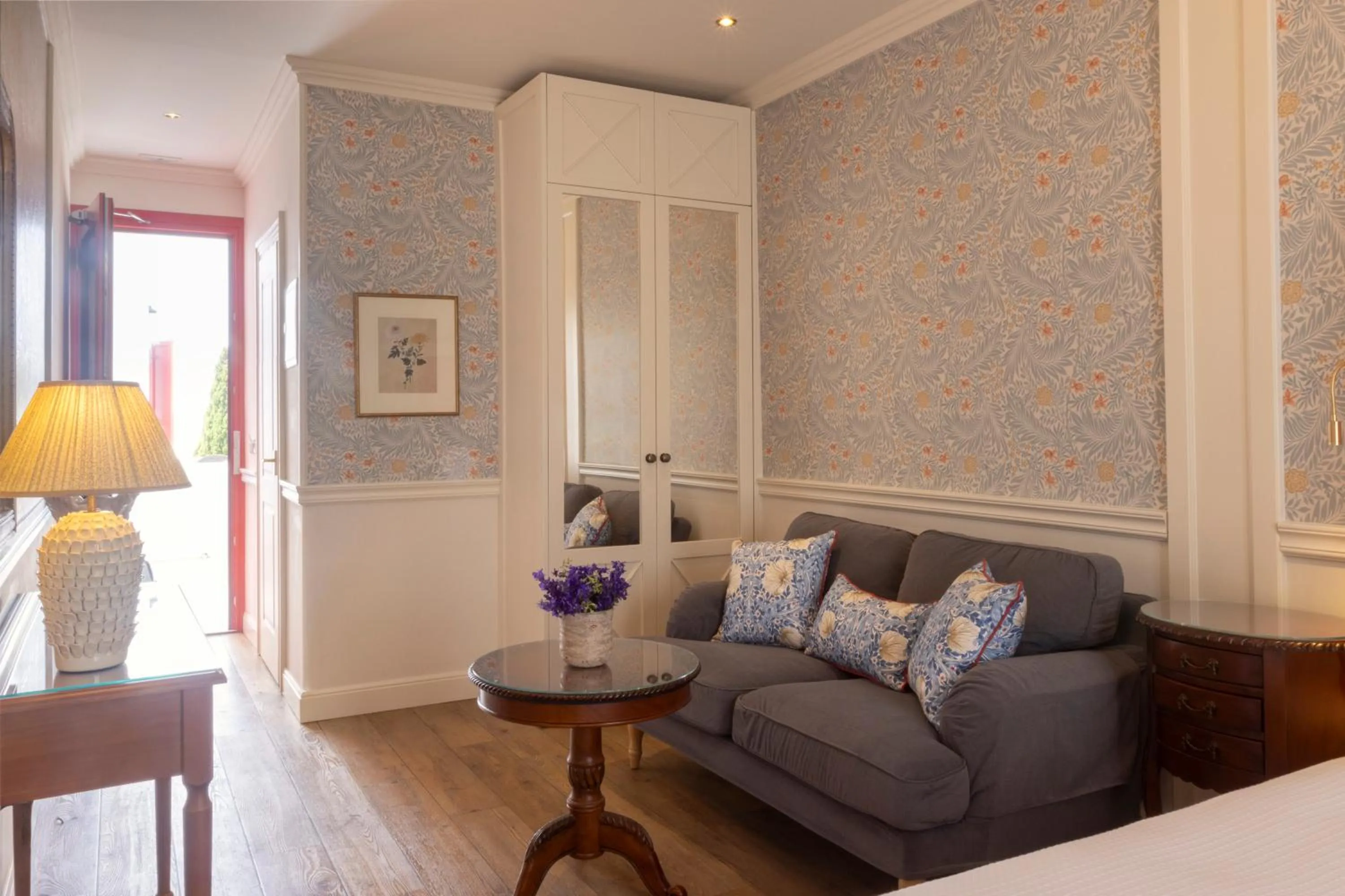 Bedroom in Despotiko Hotel