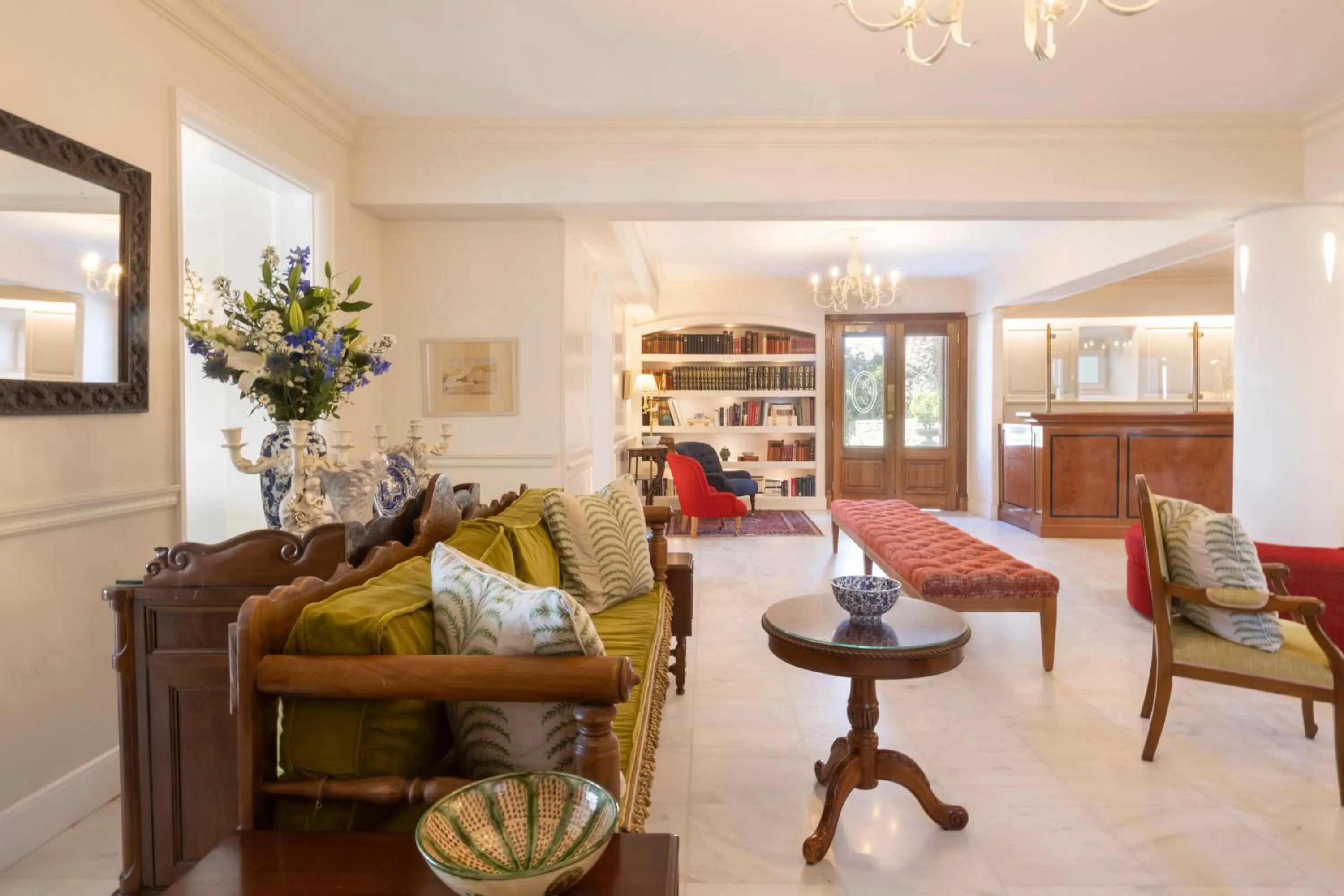 Lobby or reception in Despotiko Hotel