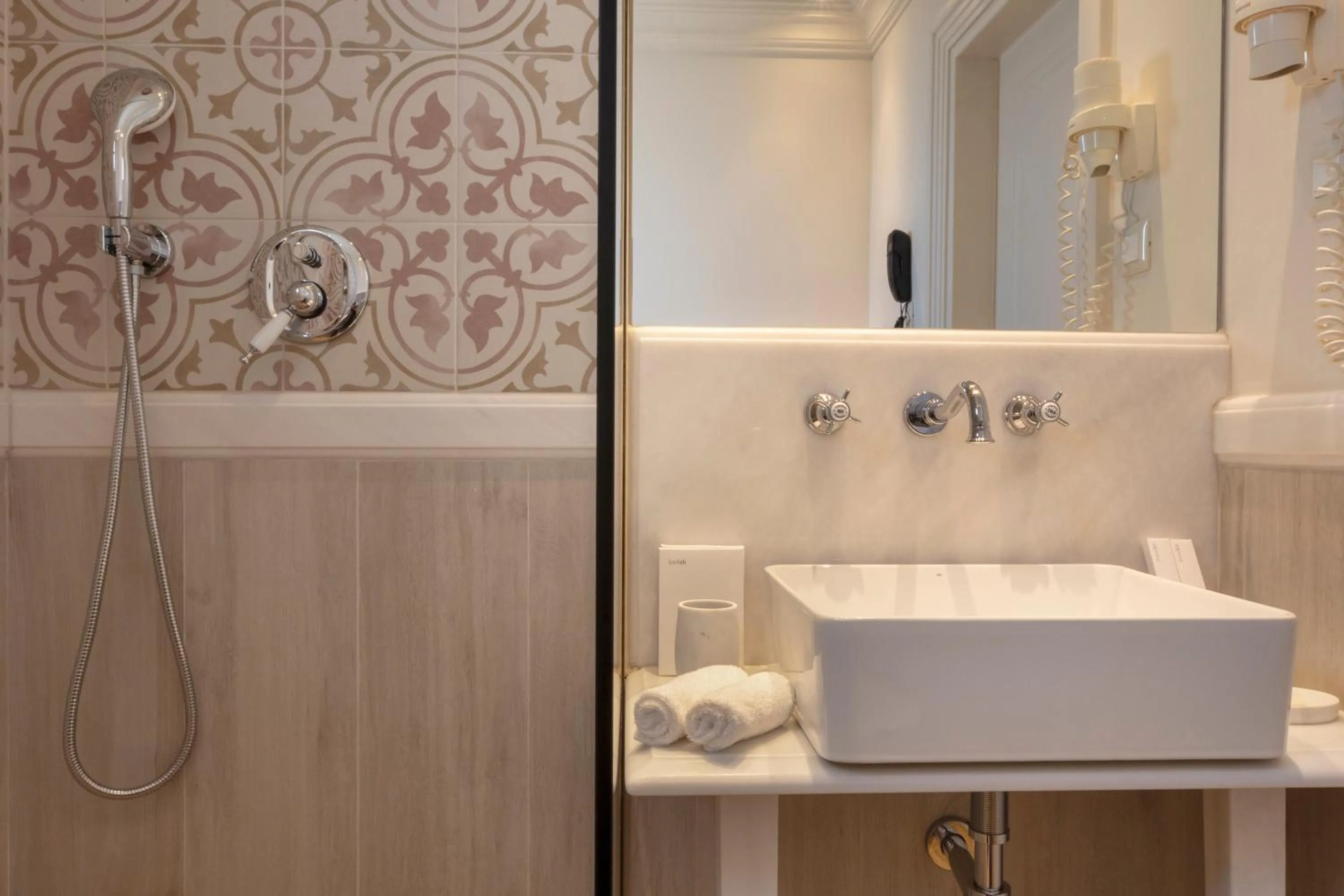 Bathroom in Despotiko Hotel