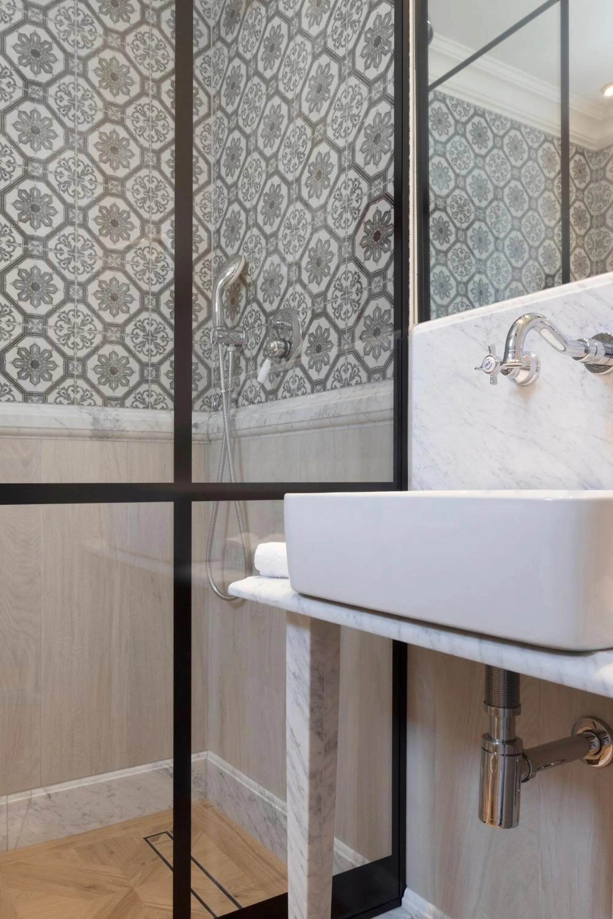 Bathroom in Despotiko Hotel