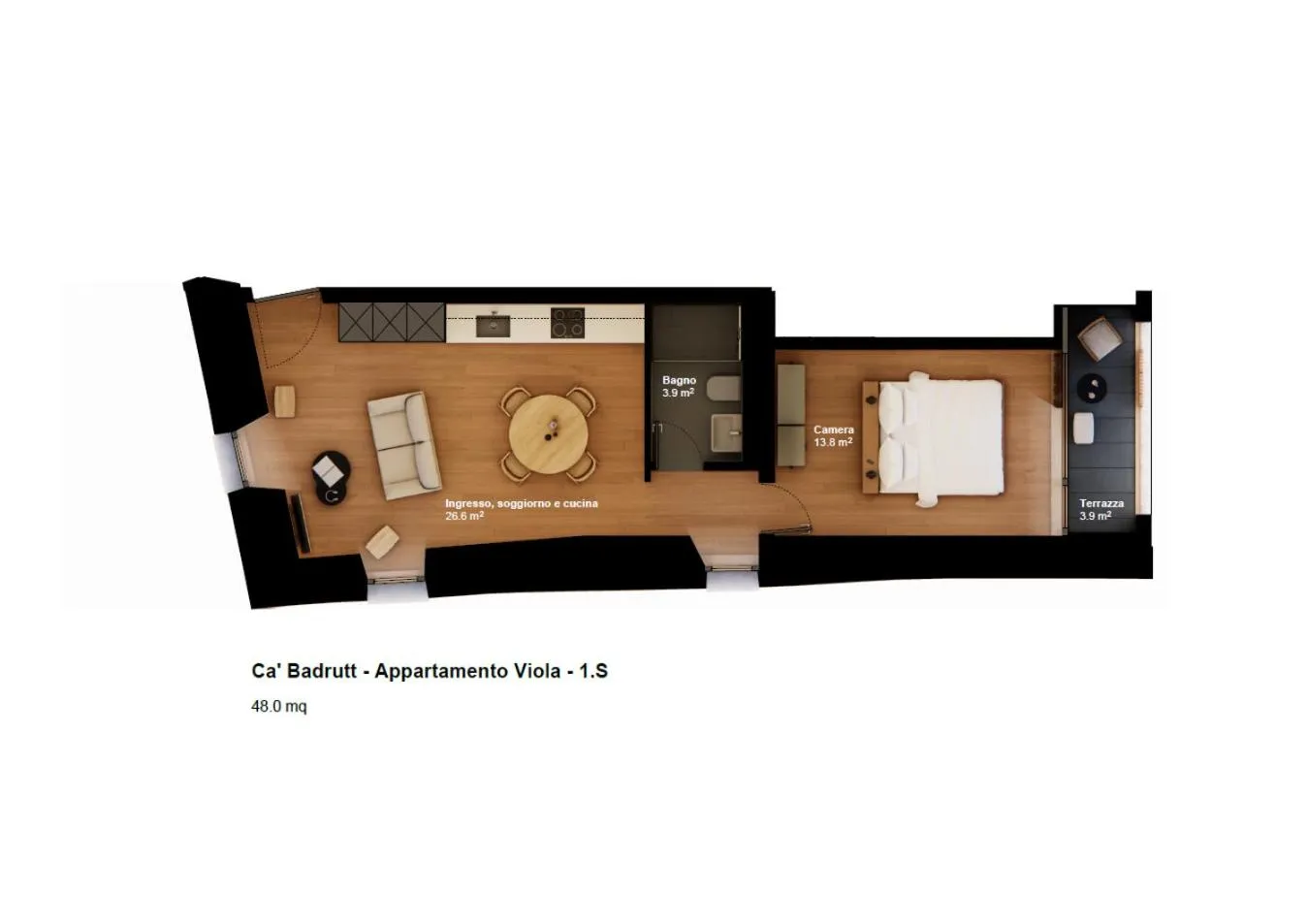 Floor plan in Hotel & SPA Croce Bianca