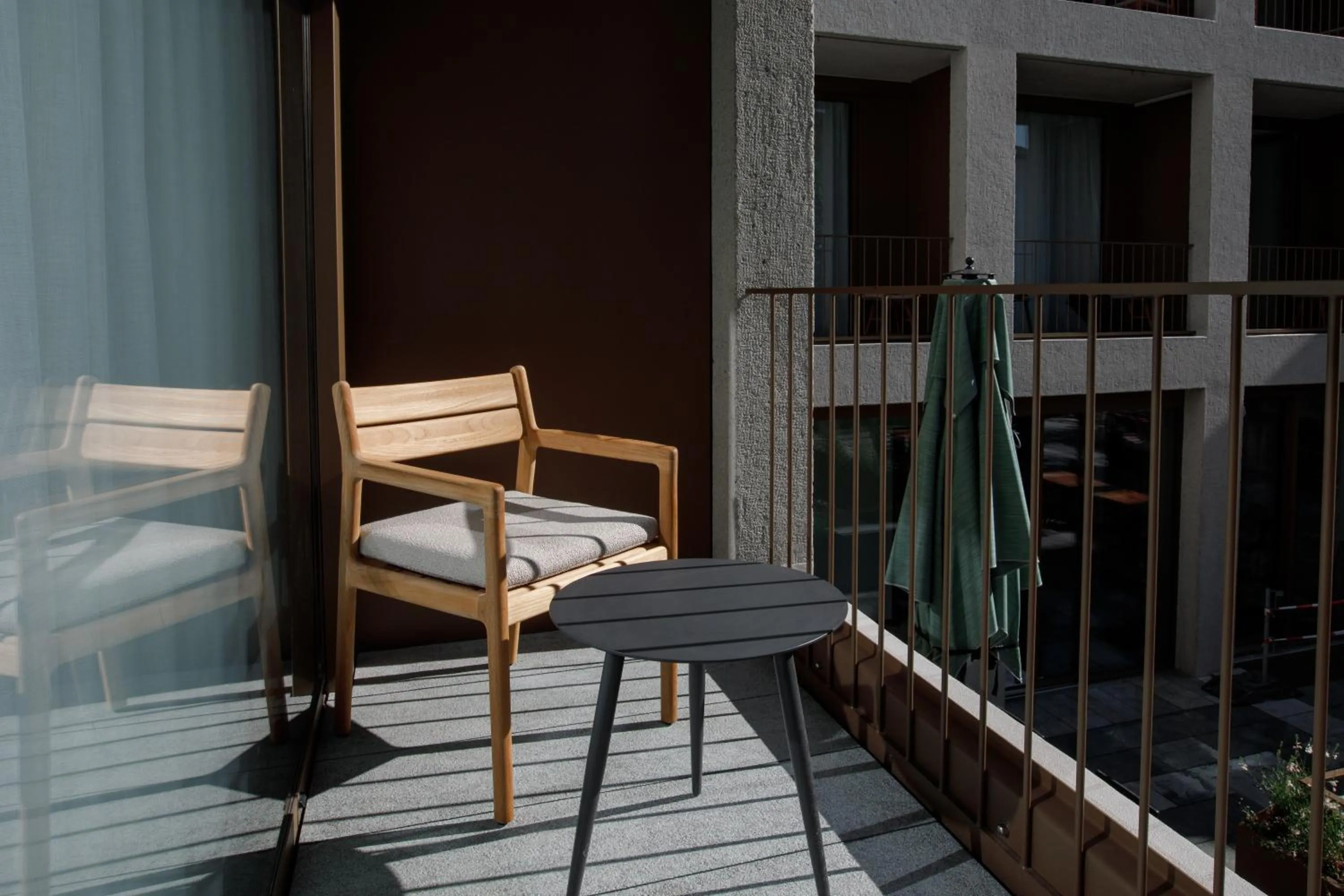 Balcony/Terrace in Hotel & SPA Croce Bianca