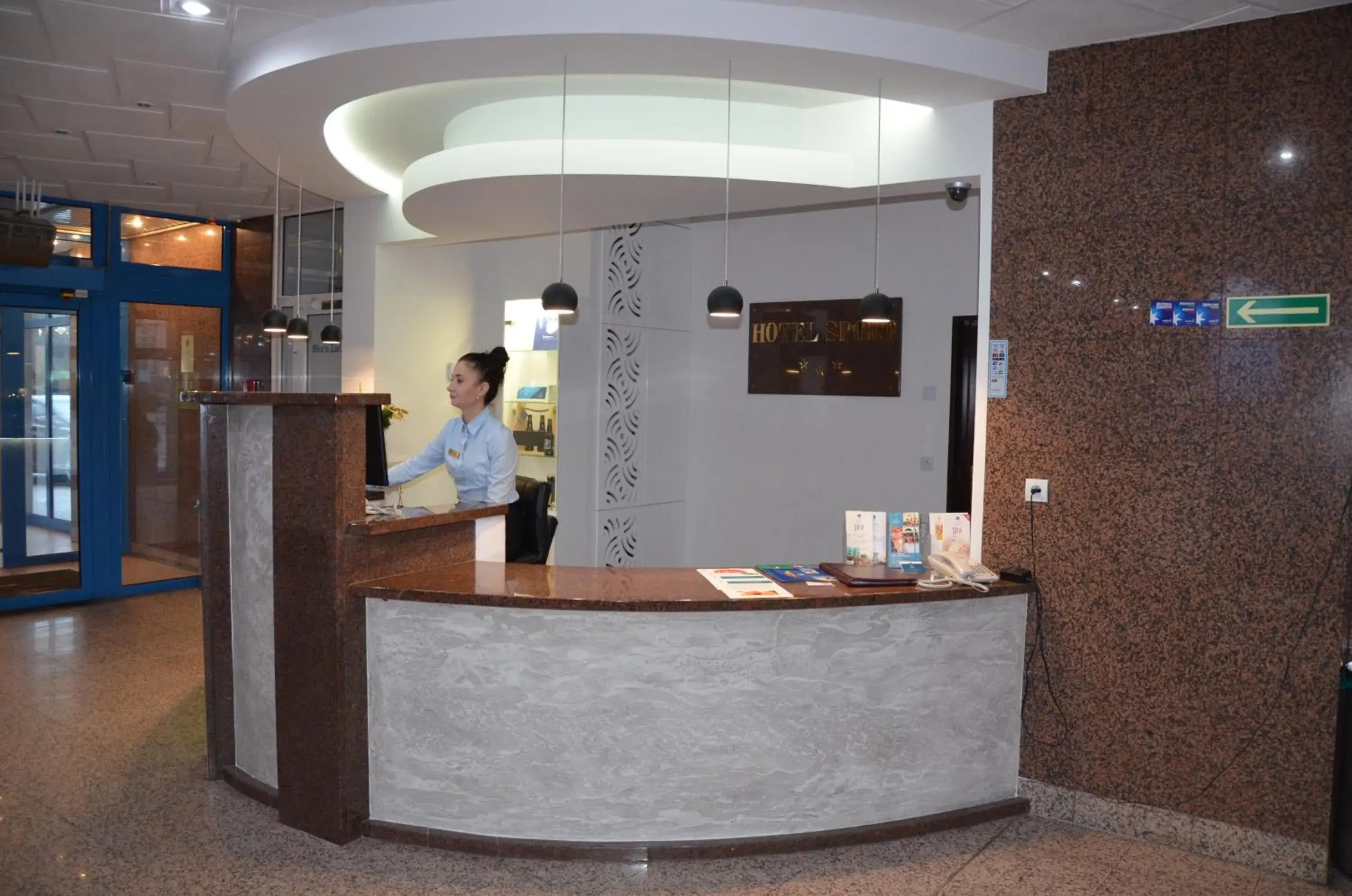 Lobby or reception in Hotel Sport Lobby or reception in Hotel Sport
