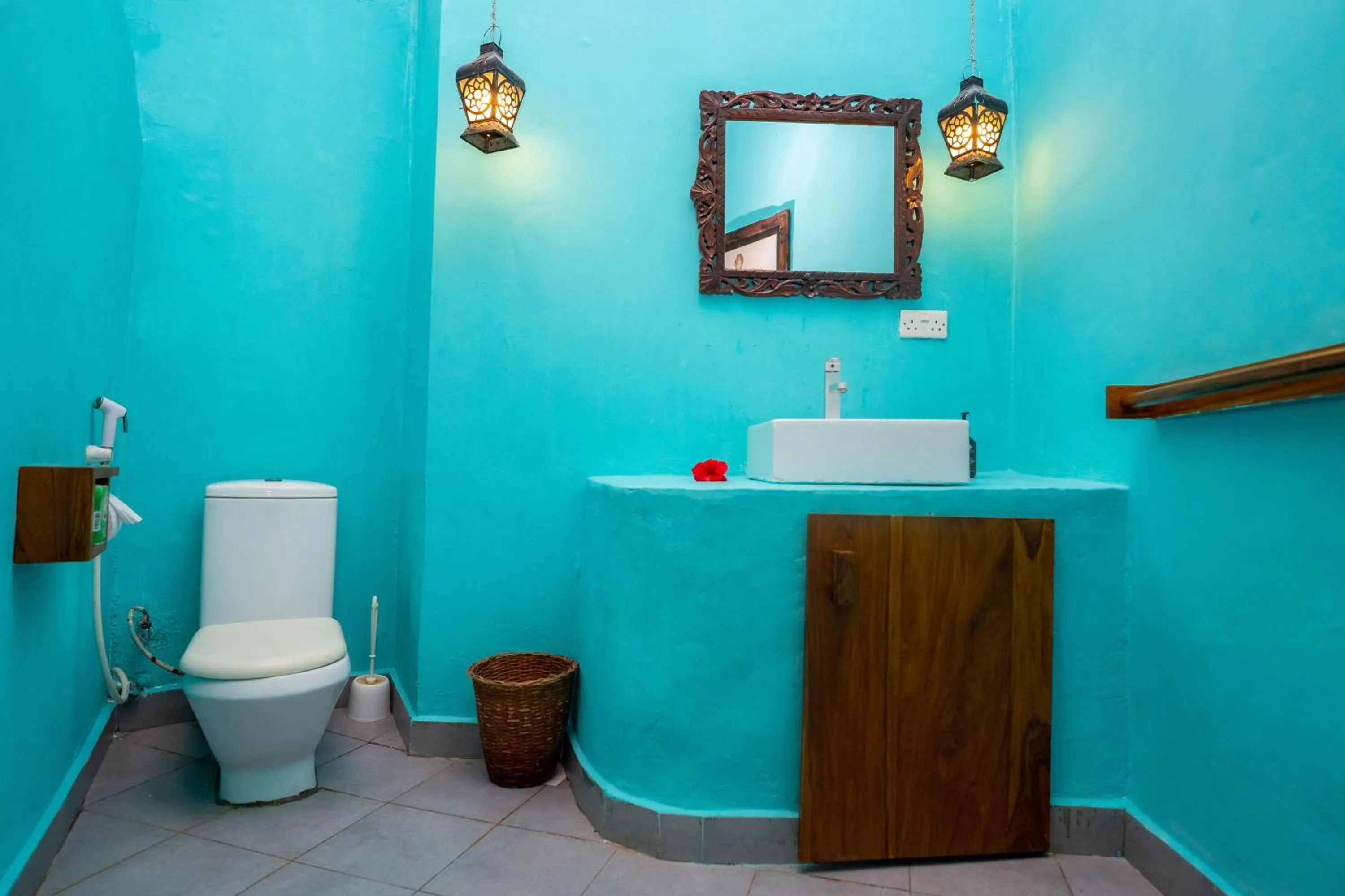 Toilet in Jafferji Beach Retreat