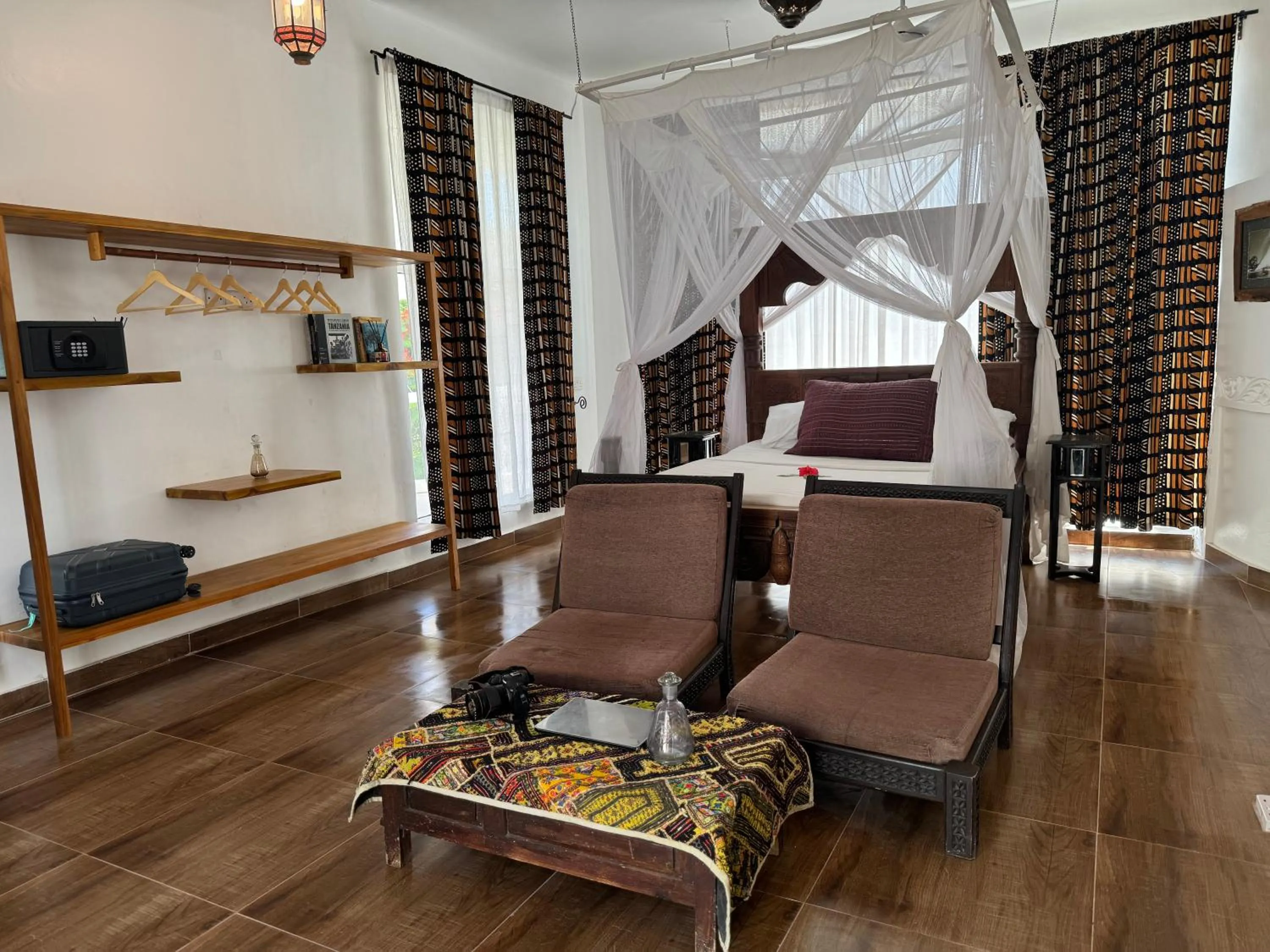 Seating area in Jafferji Beach Retreat