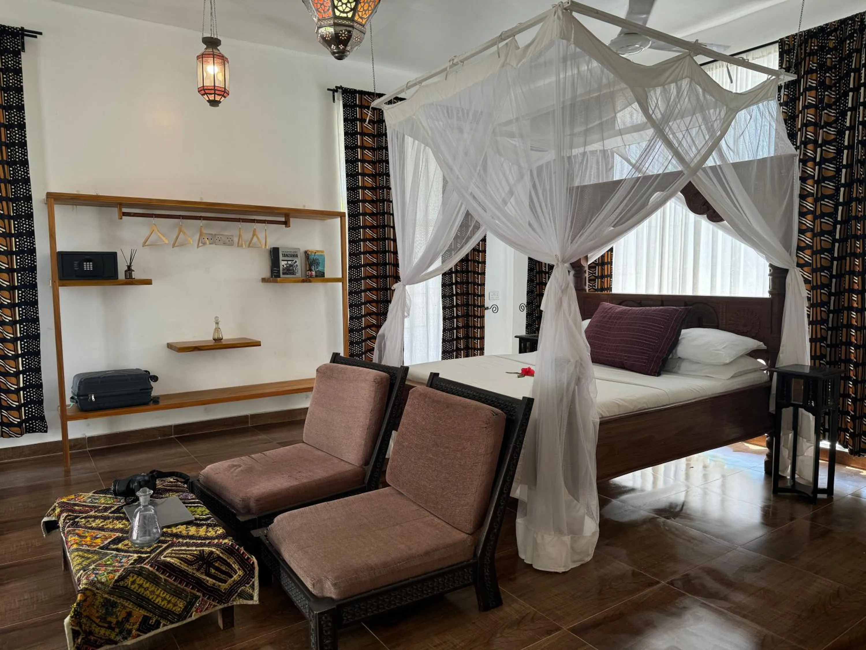 Bed in Jafferji Beach Retreat