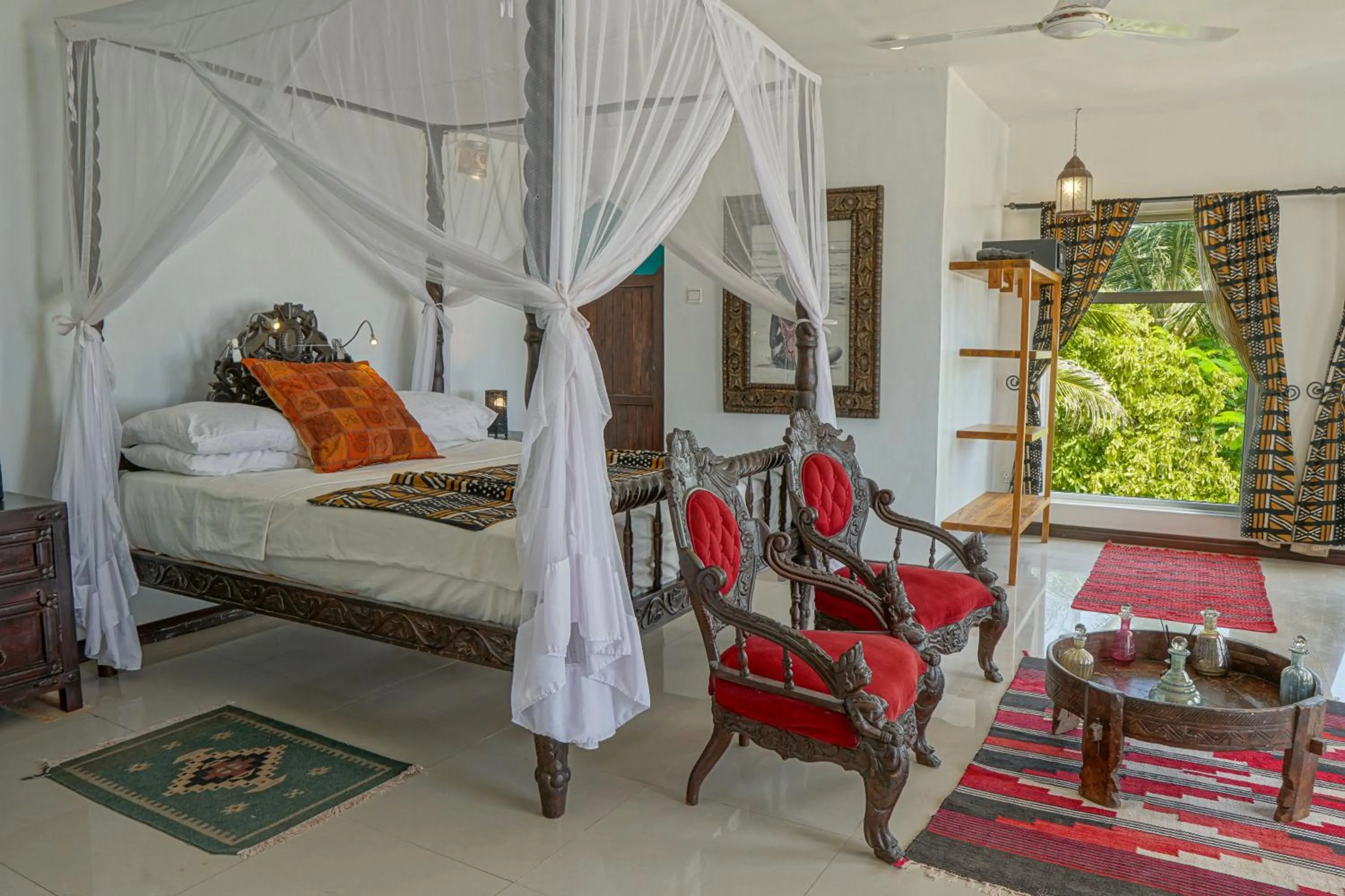 Bed in Jafferji Beach Retreat