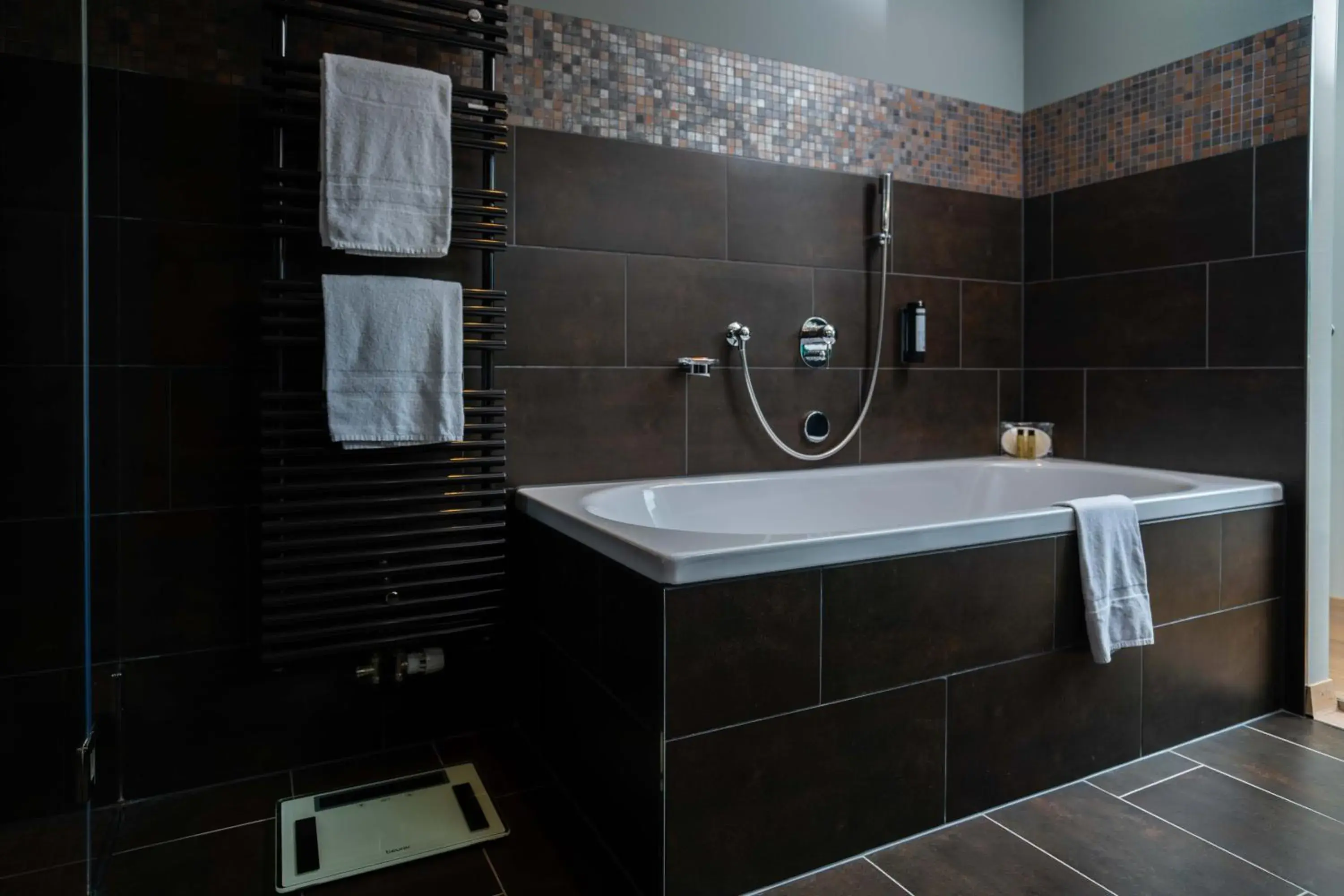 Bathroom in Hotel Seepark Thun Bathroom in Hotel Seepark Thun