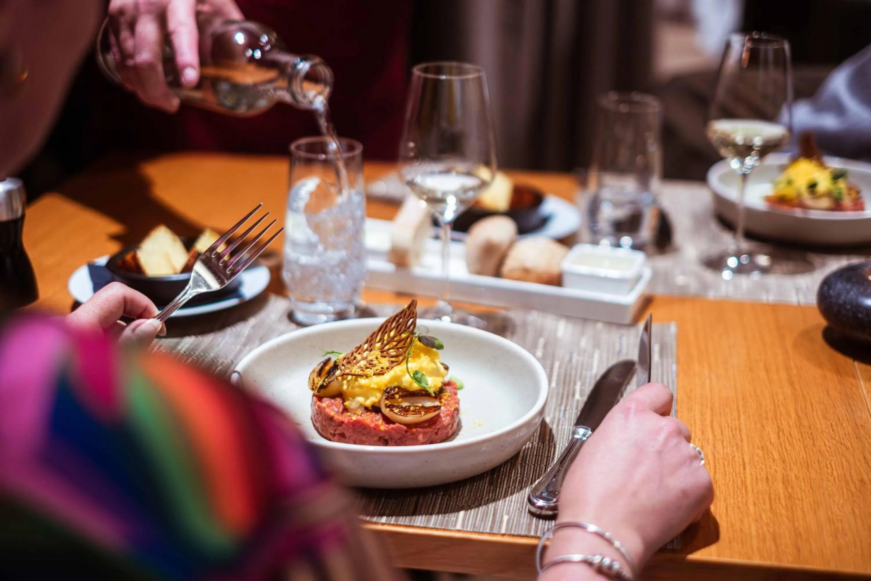 Restaurant/places to eat in Hotel Seepark Thun