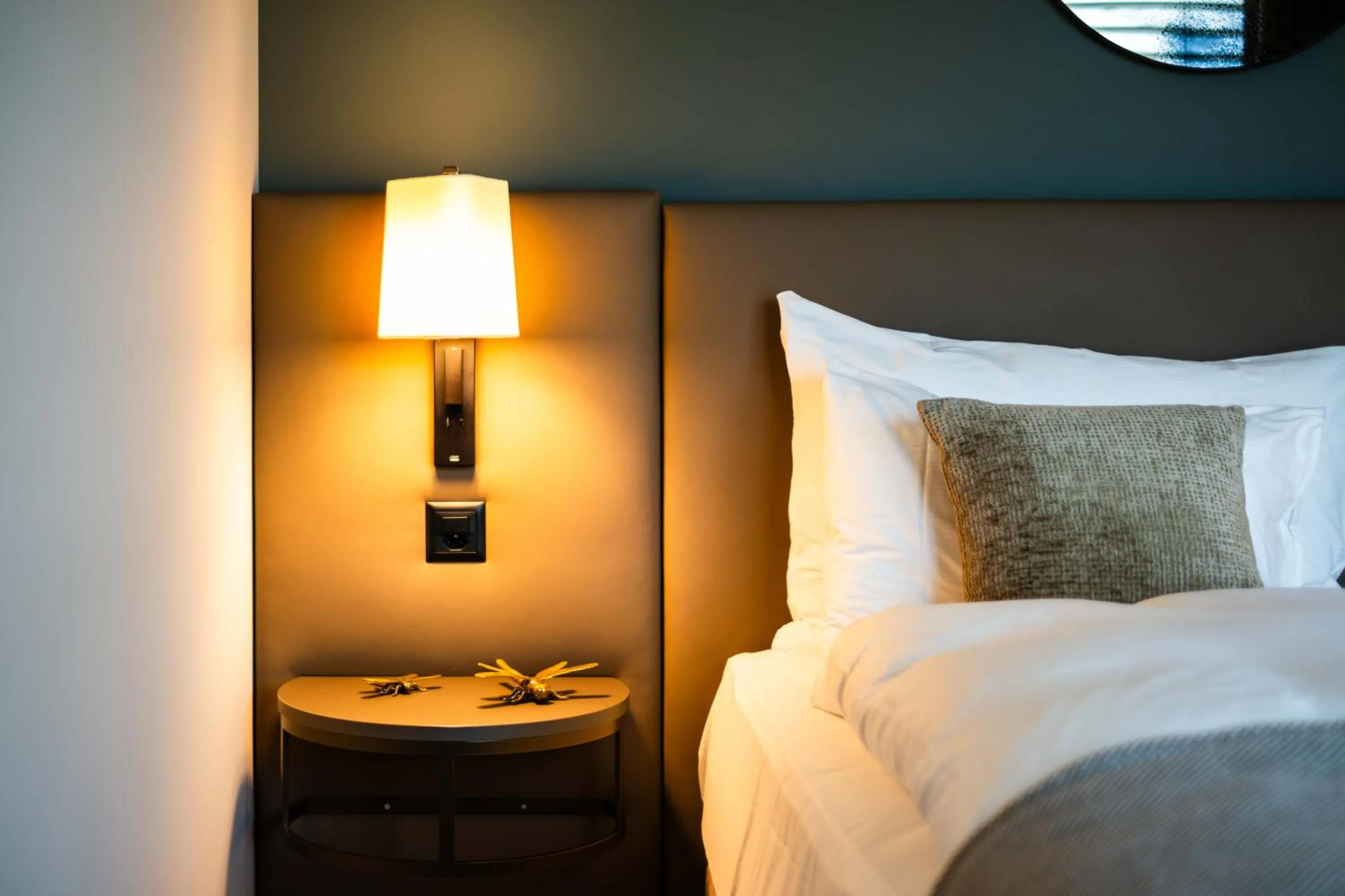 Bed in Hotel Seepark Thun