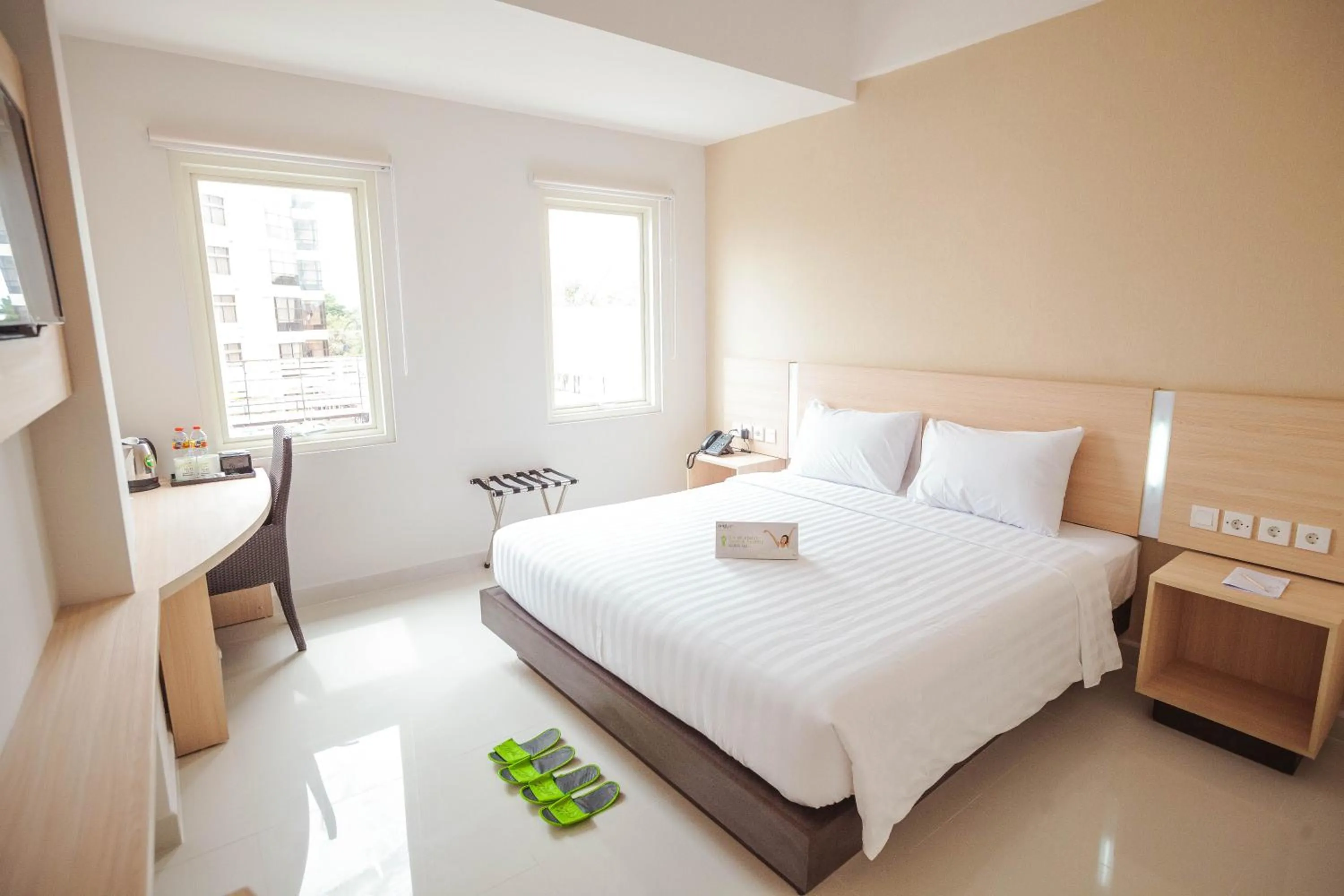 Bed in Whiz Prime Hotel Sudirman Makassar