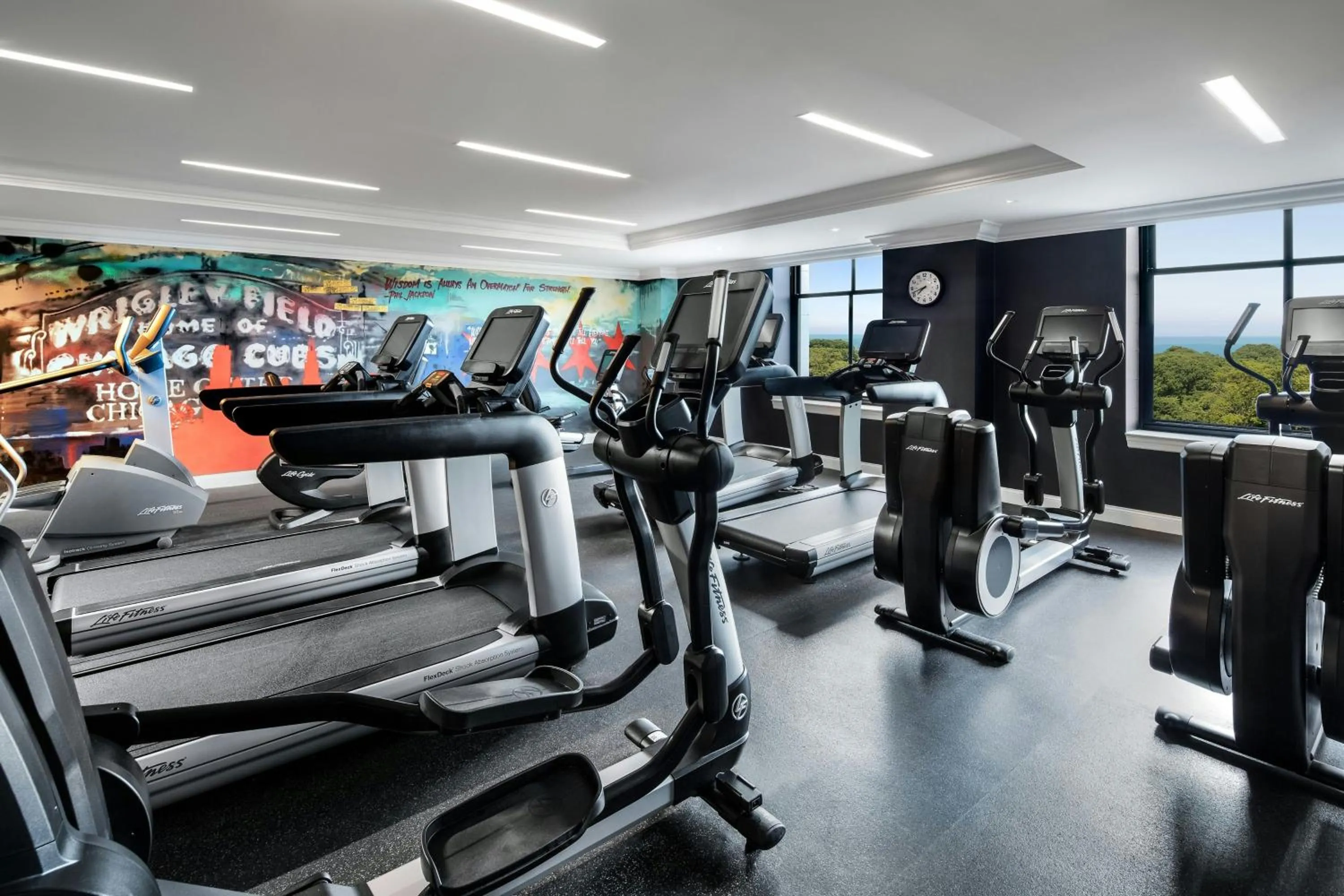 Fitness centre/facilities in The Blackstone, Autograph Collection