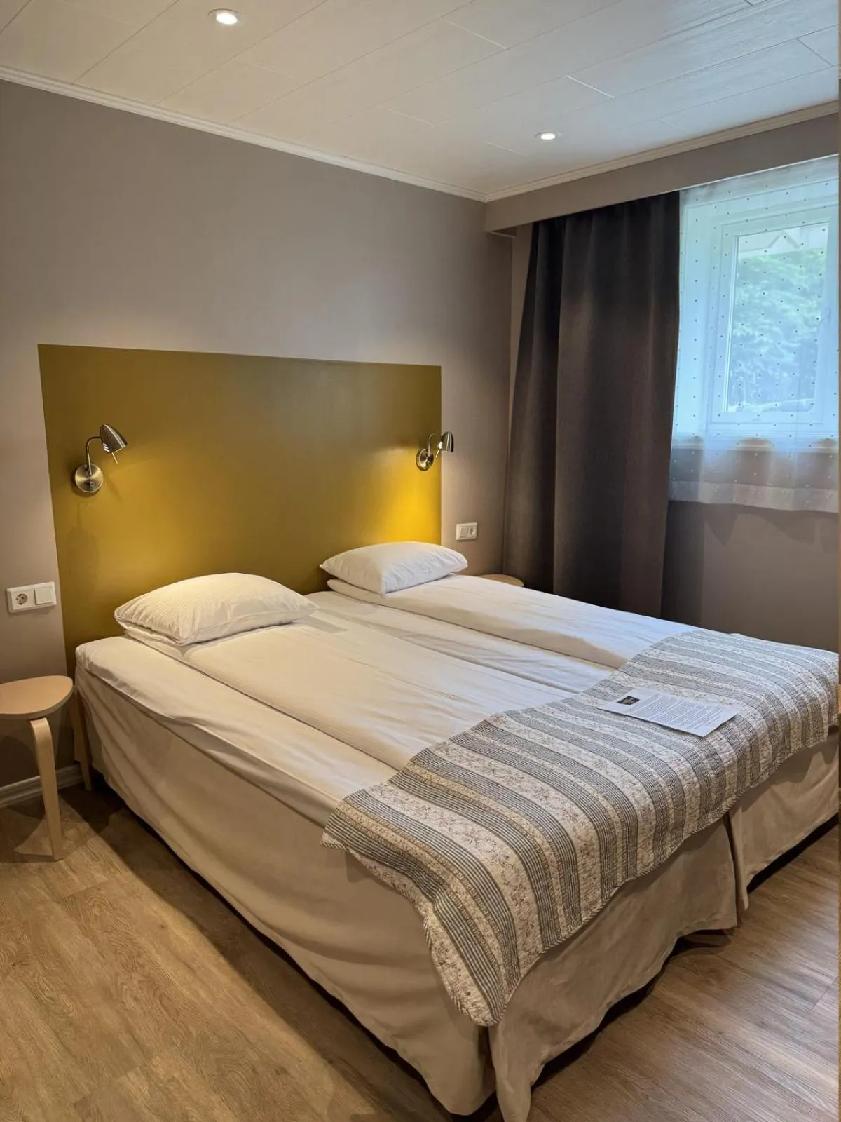 Bed in Hotel Tanum Gestgifveri