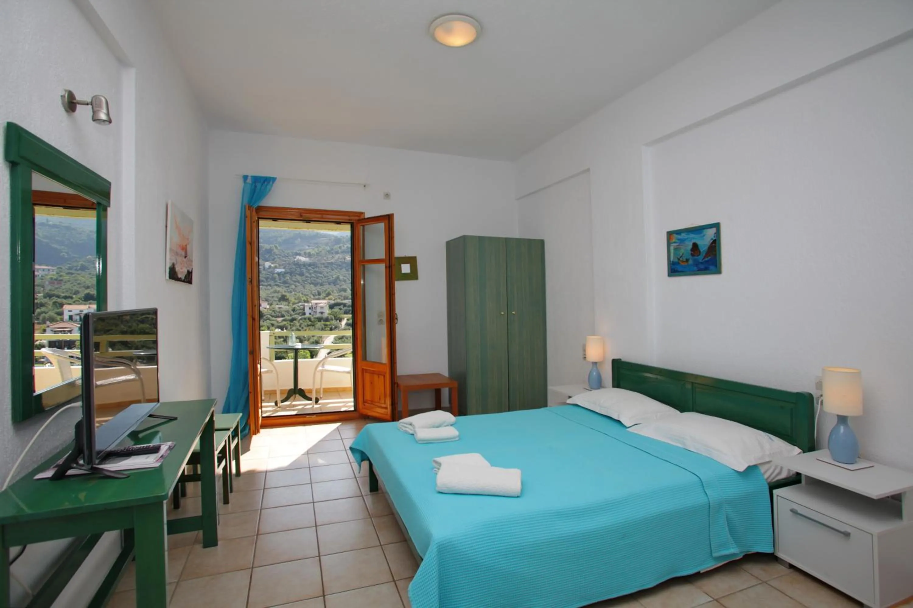 Bedroom, Bed in Liofoto