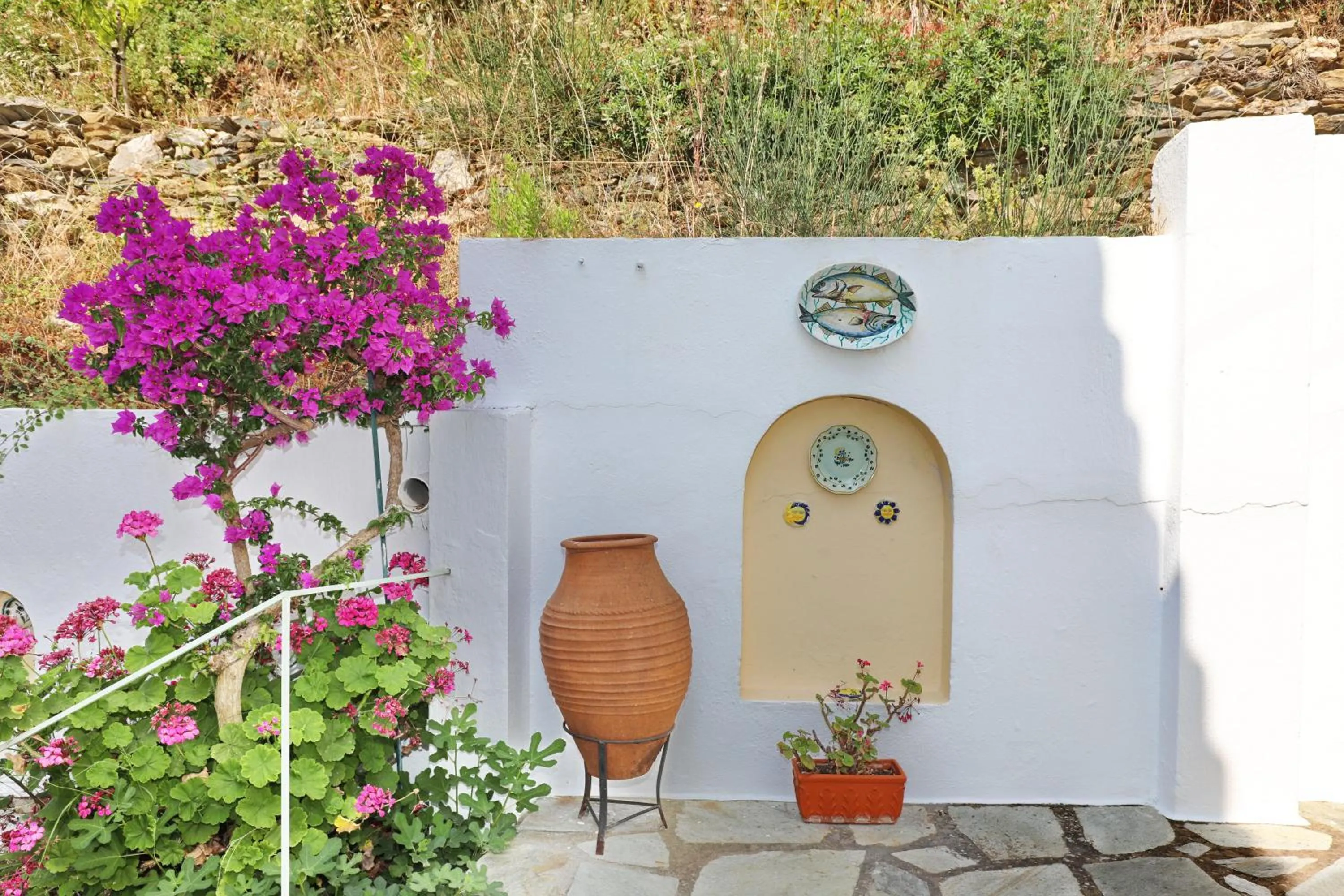 Garden view in Liofoto