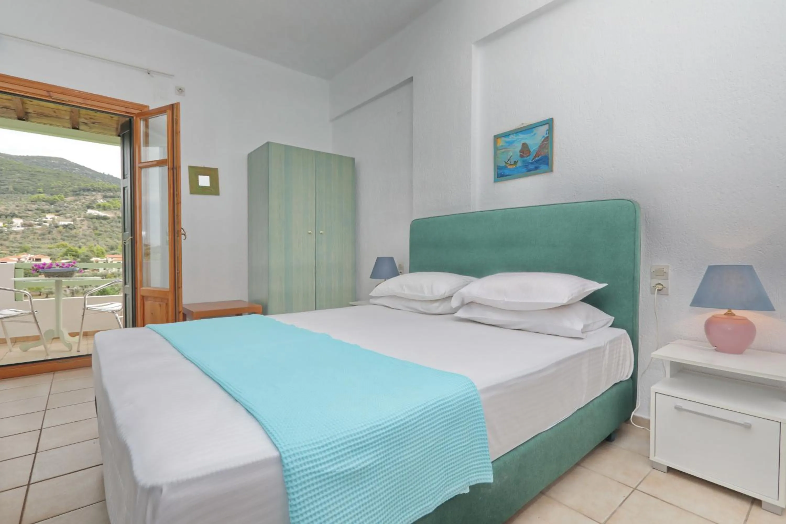 Bedroom, Bed in Liofoto