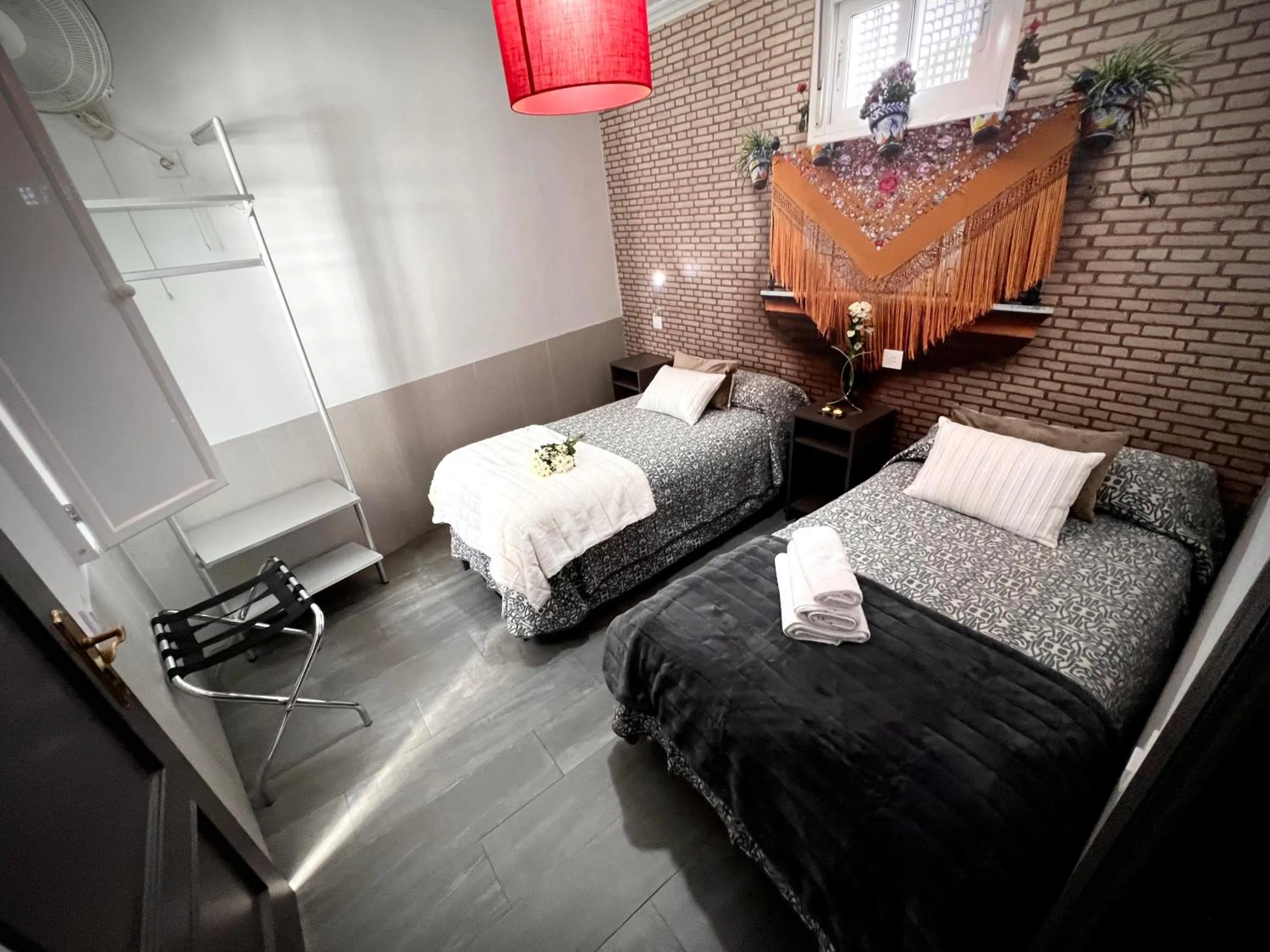 Bed in Hostal Paco´s