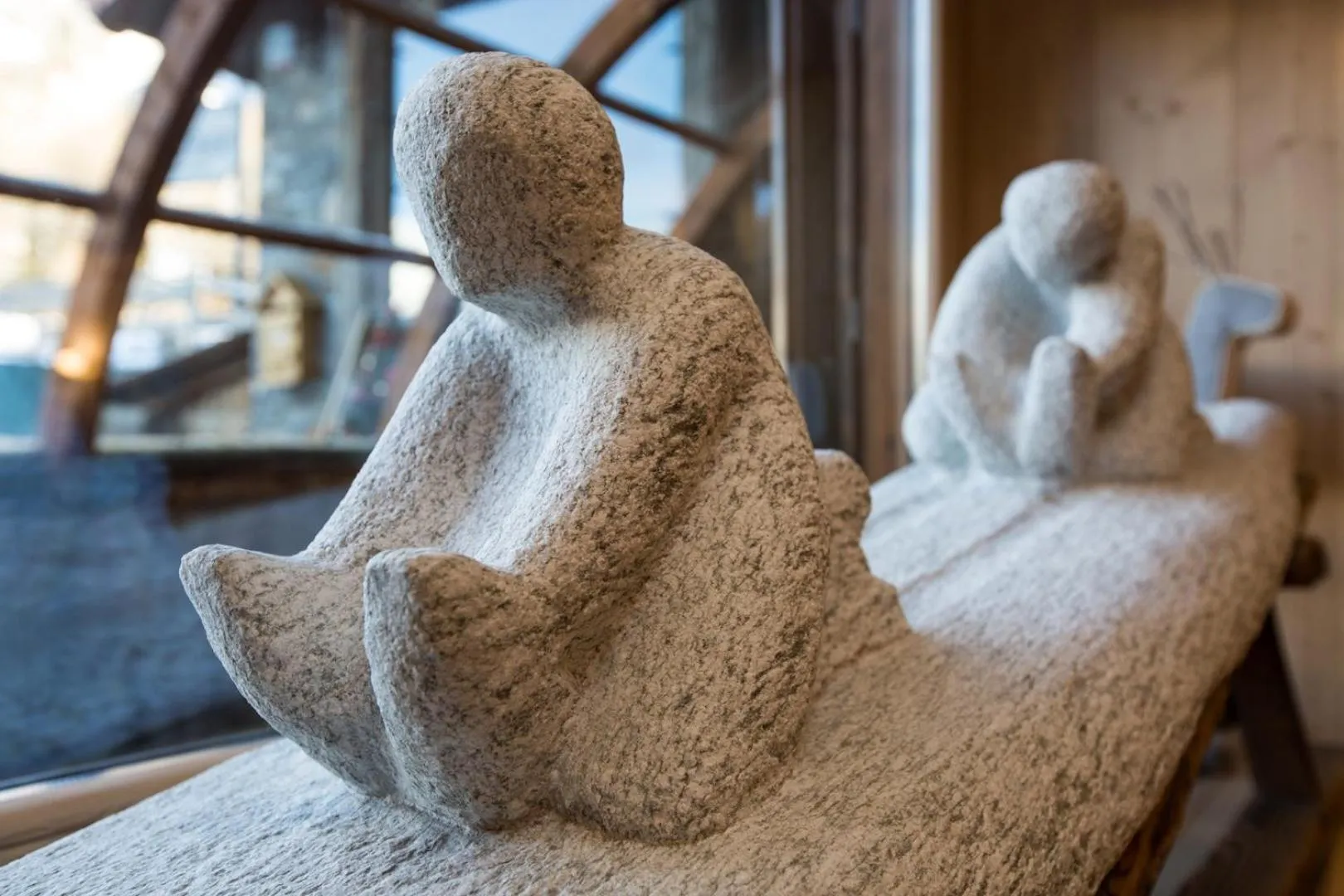 Decorative detail in Hotel Restaurant La Barme