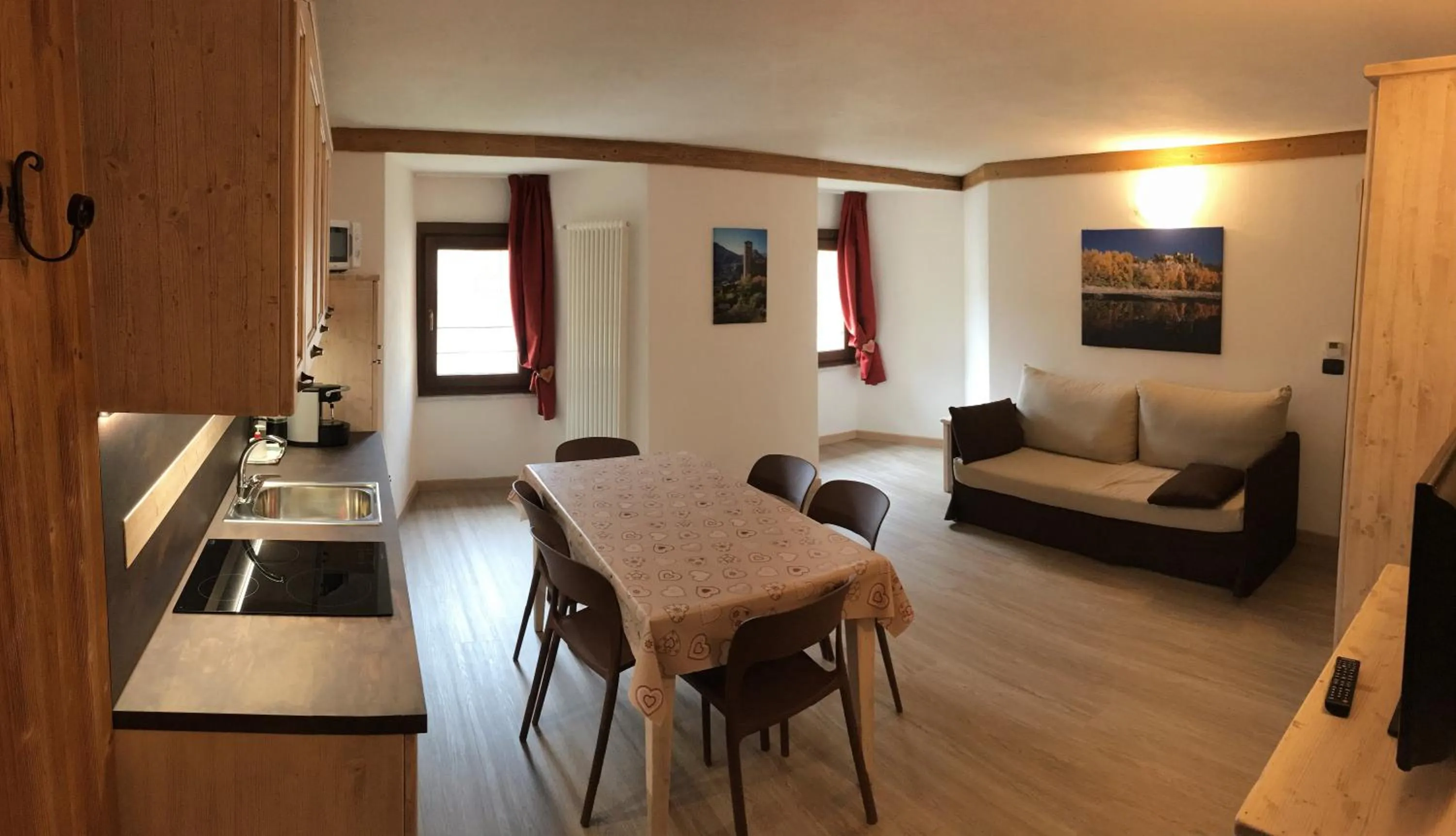 Living room in Résidence Château Royal