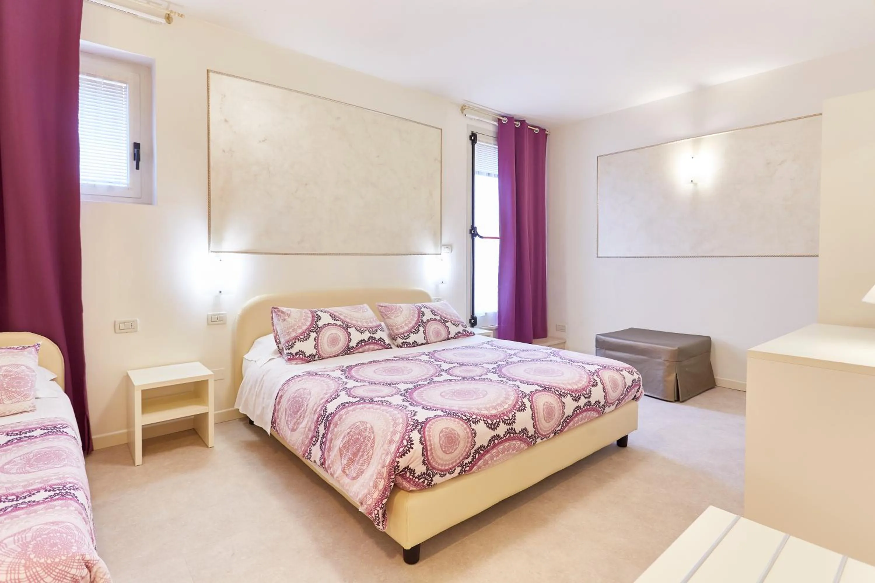 Bed in HOTEL Villa Lilla