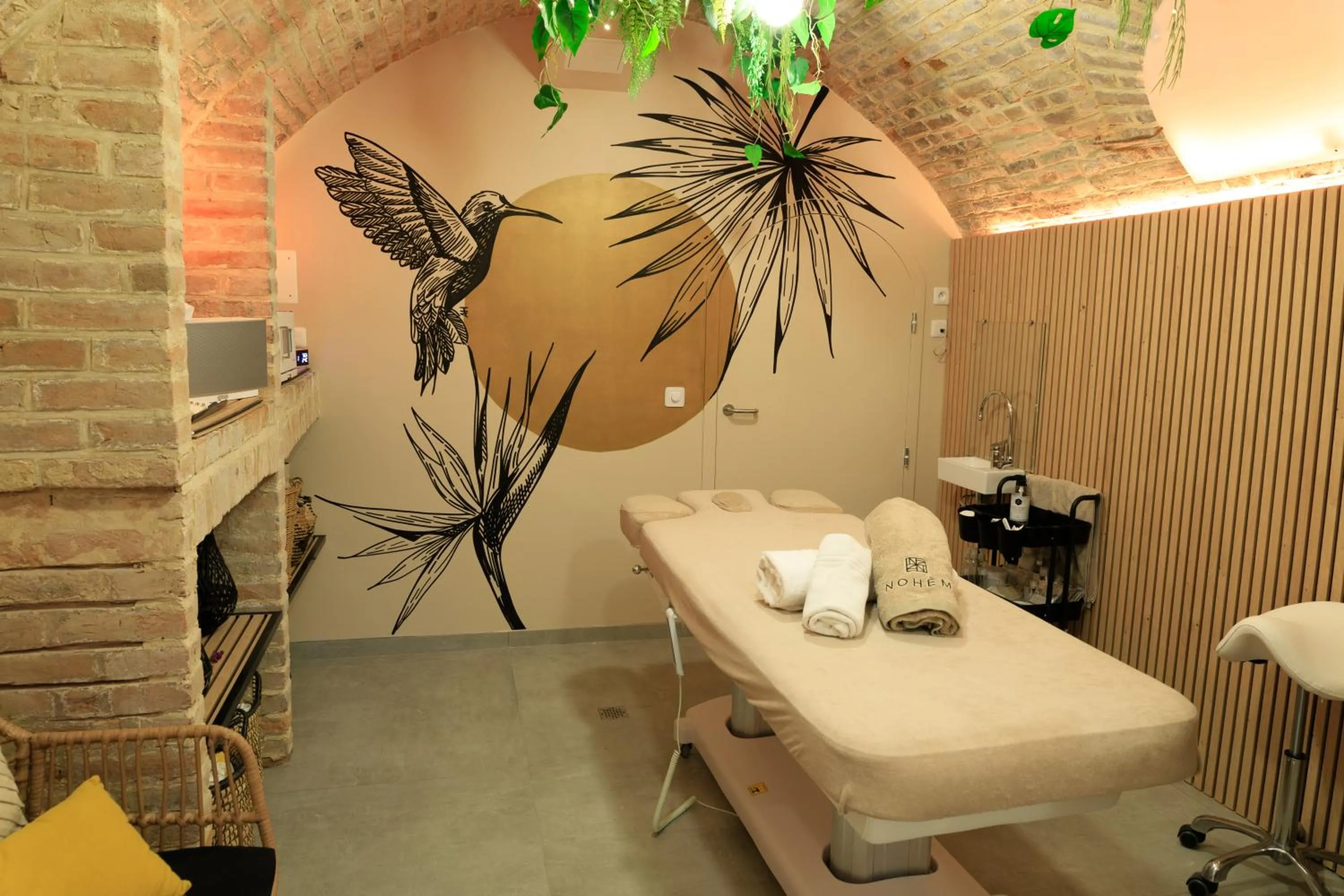 Spa and wellness centre/facilities in Une maison en ville Hypercentre - Spa