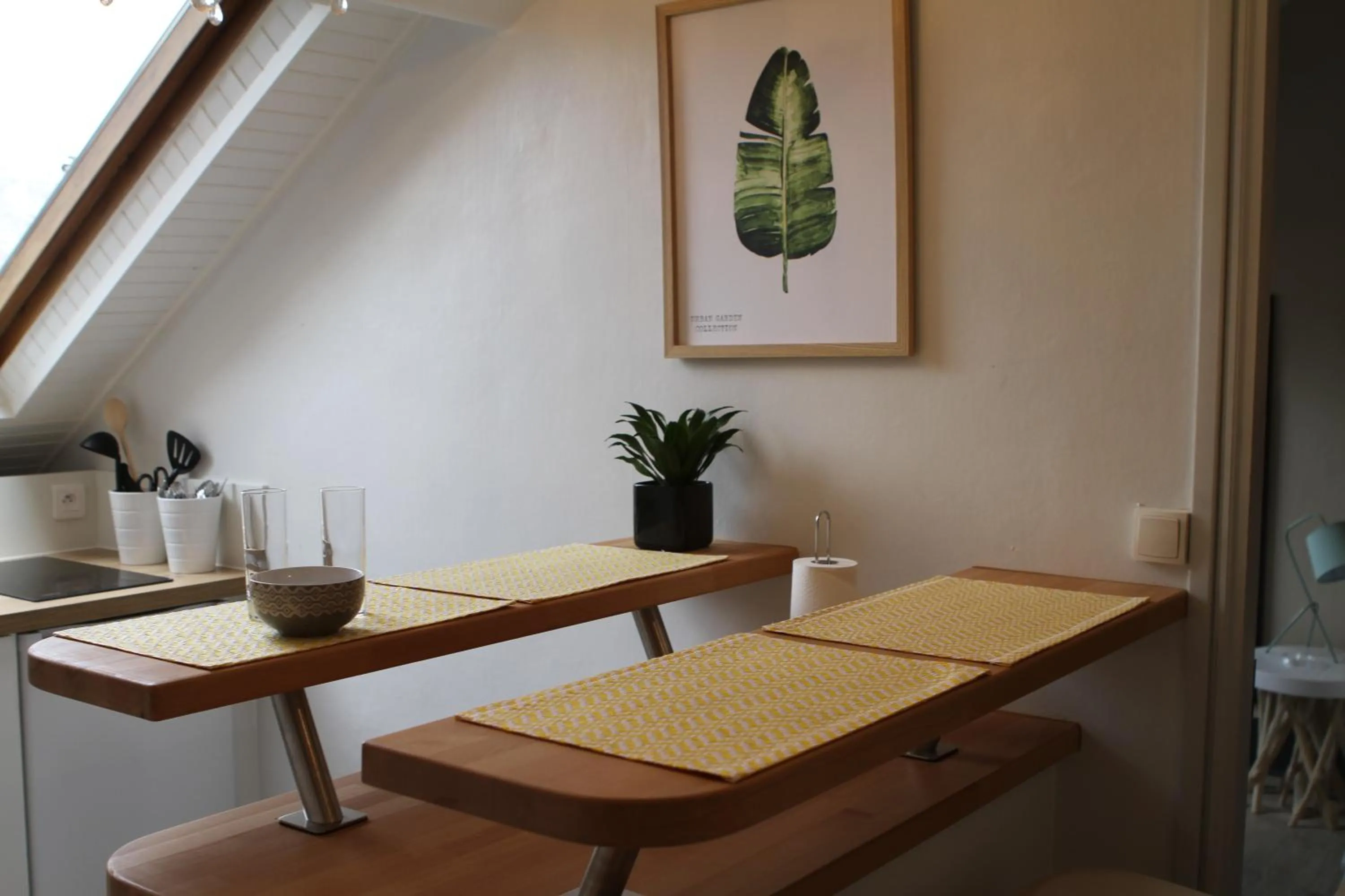 Kitchen or kitchenette in Une maison en ville Hypercentre - Spa
