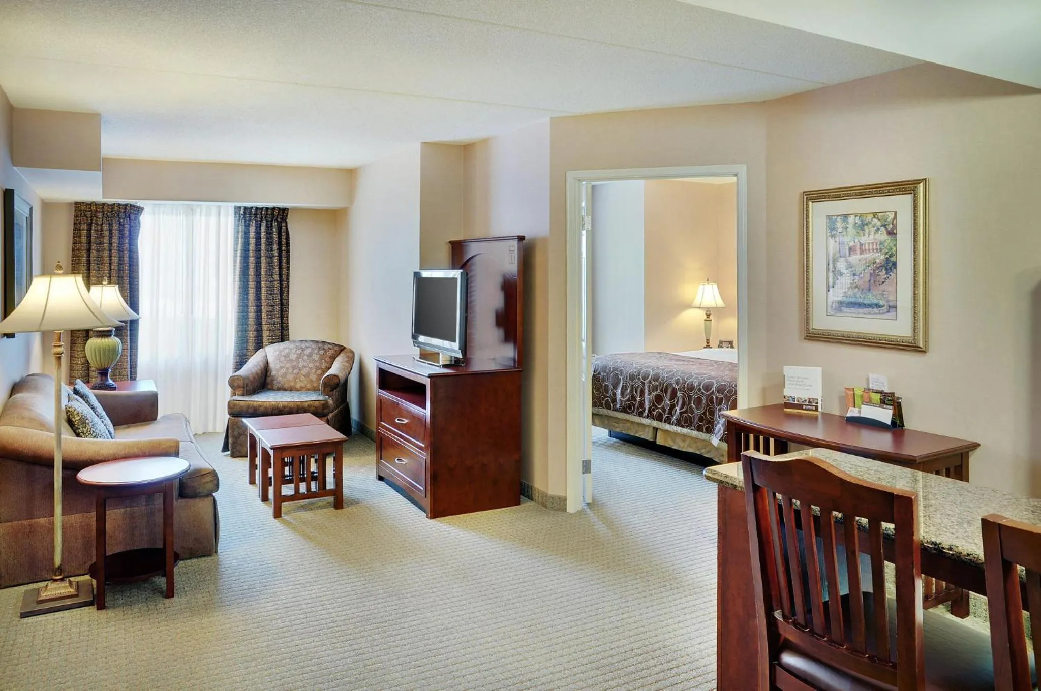 Bedroom, Bed in Staybridge Suites Oakville Burlington by IHG