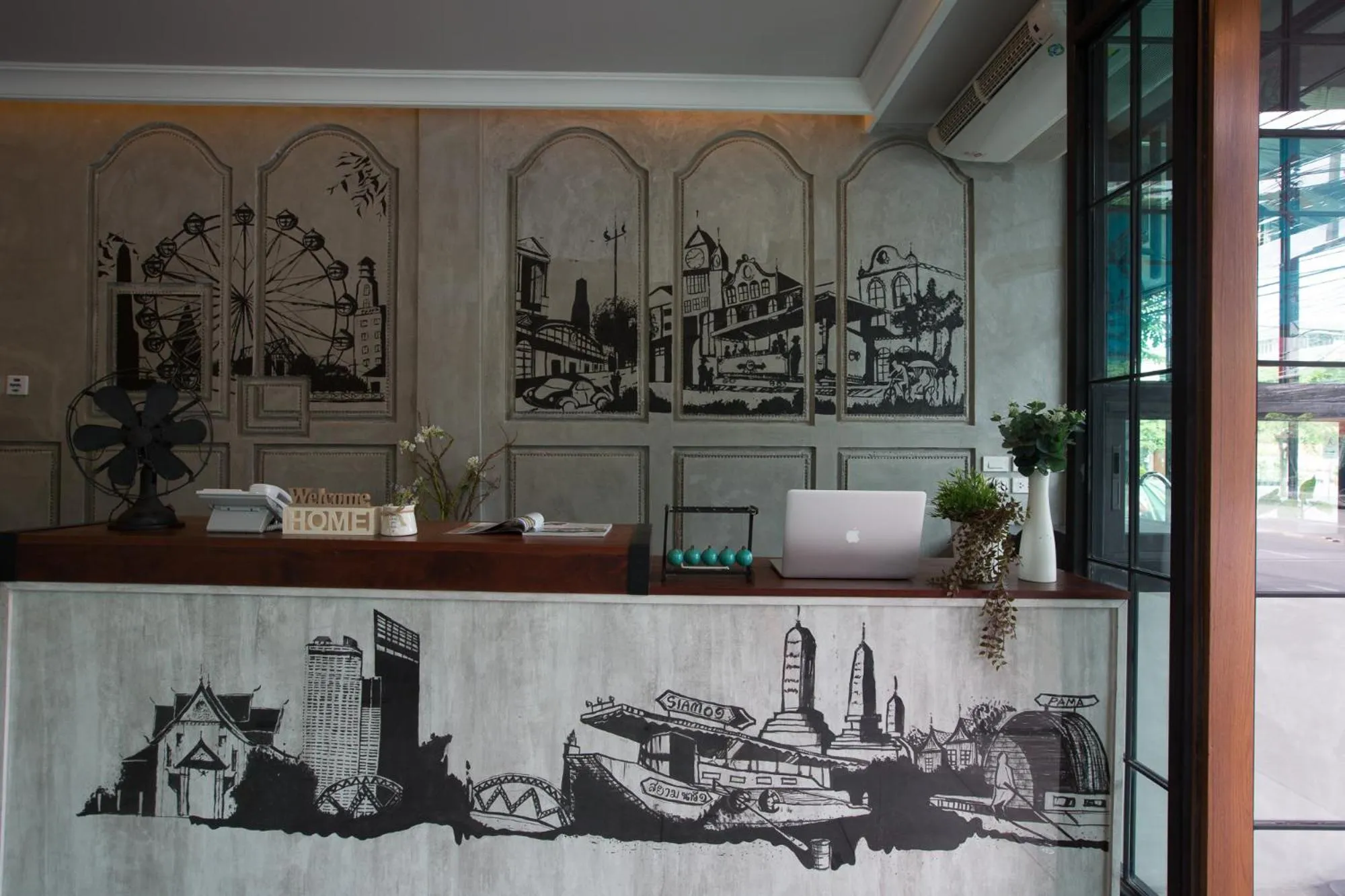 Lobby or reception in PAMAhouse Boutique Hostel