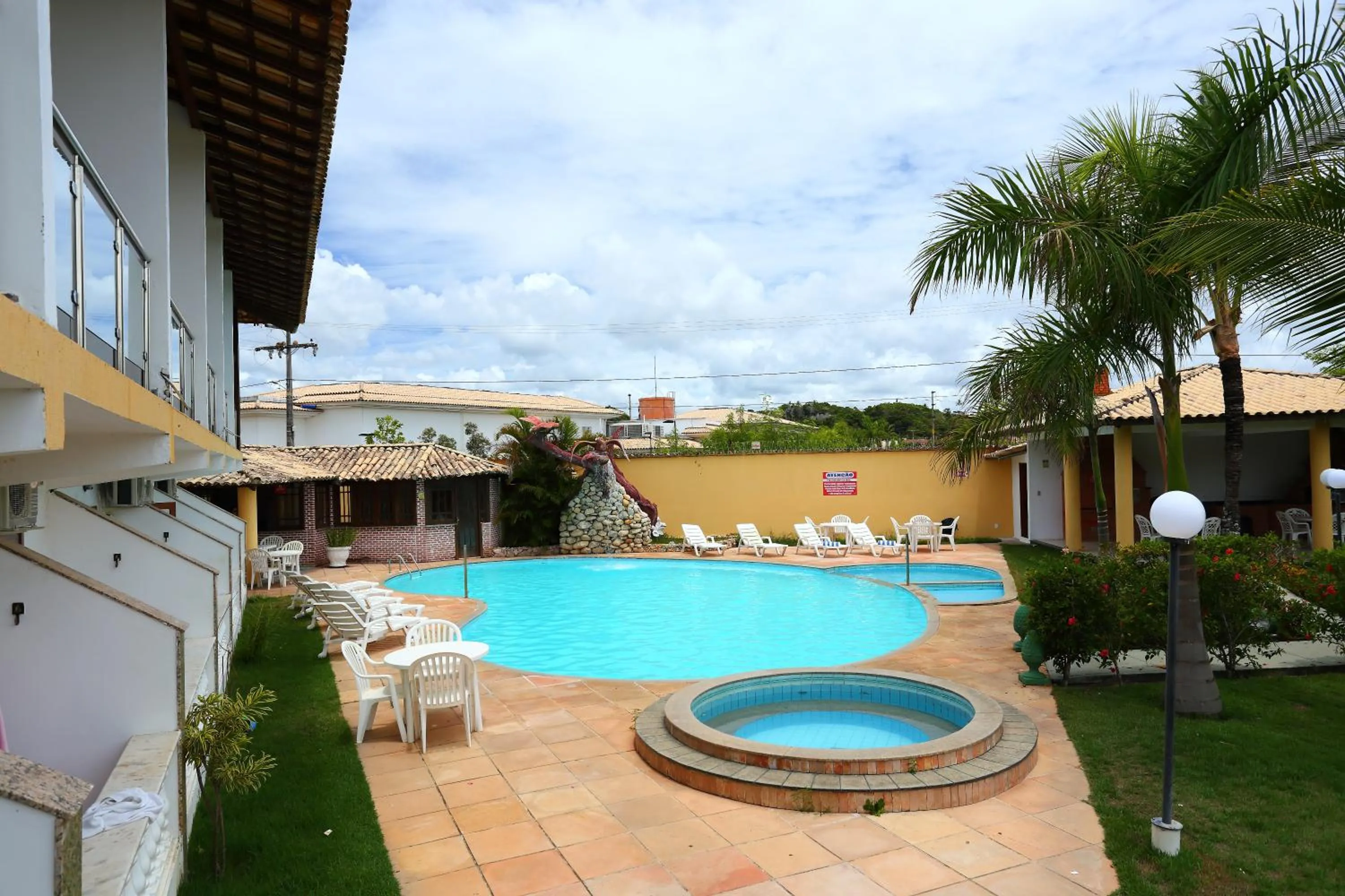 Pool view in Benko´s Praia Hotel