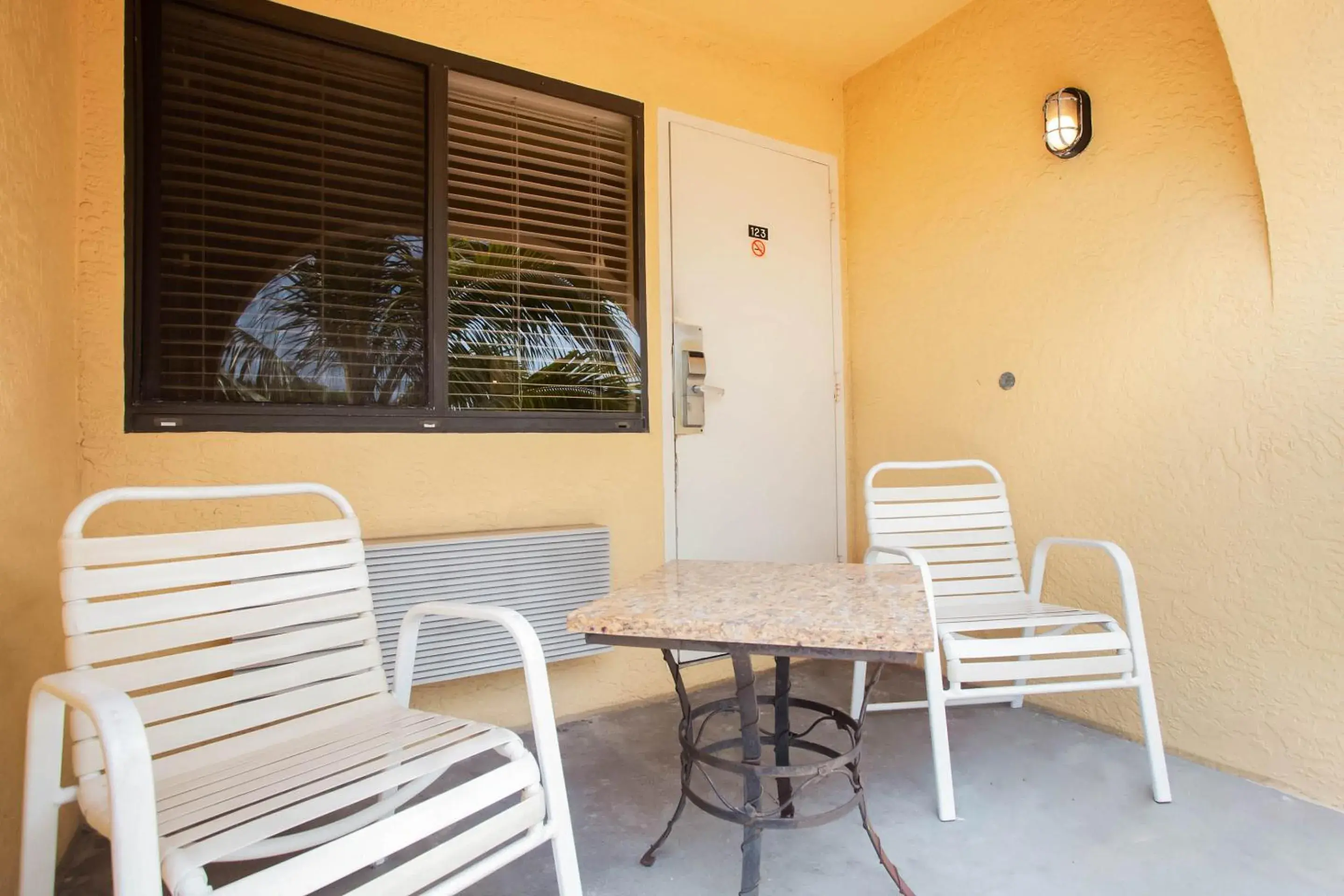 Dining area in OYO Waterfront Hotel- Cape Coral Fort Myers, FL