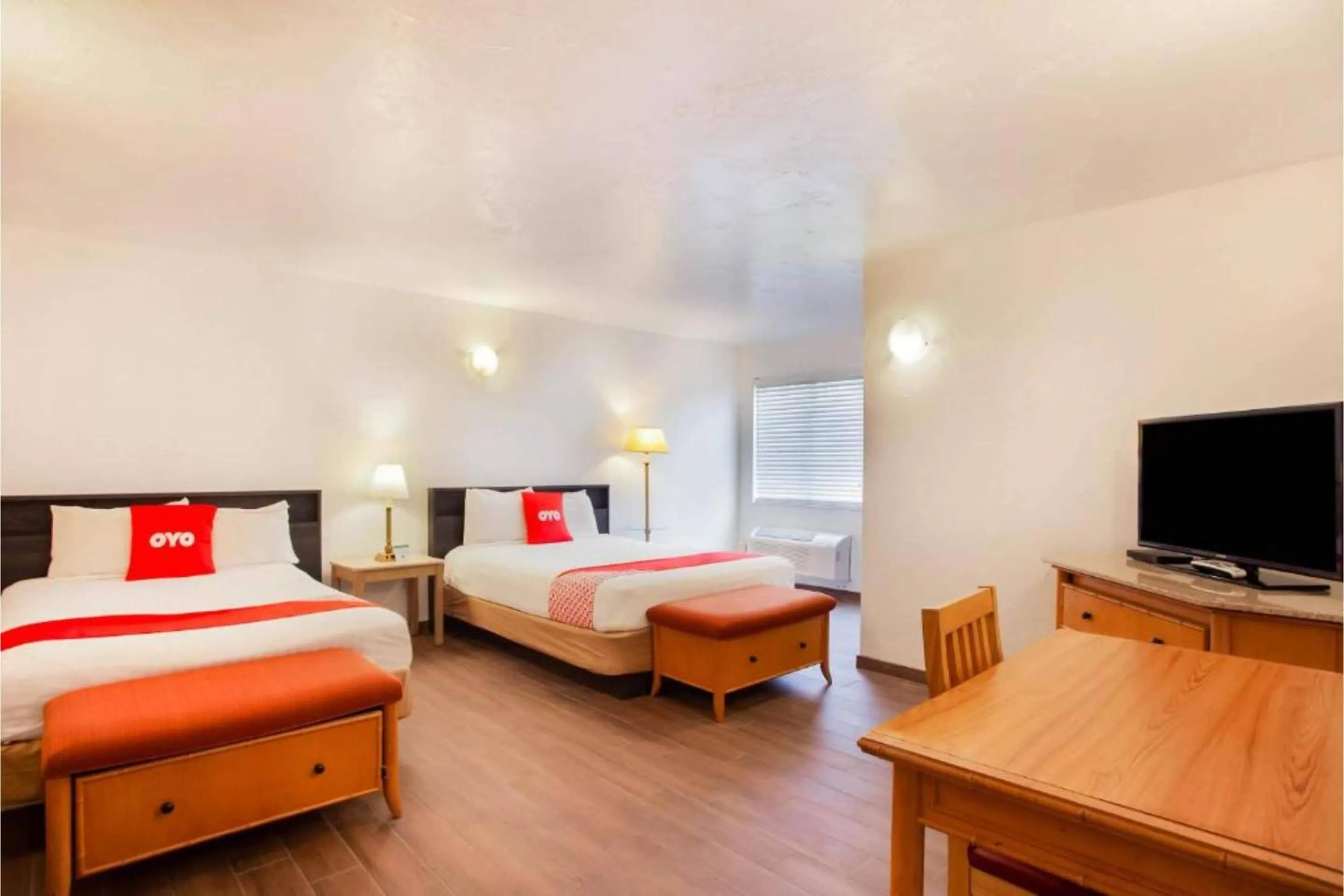 Bedroom, Bed in OYO Waterfront Hotel- Cape Coral Fort Myers, FL