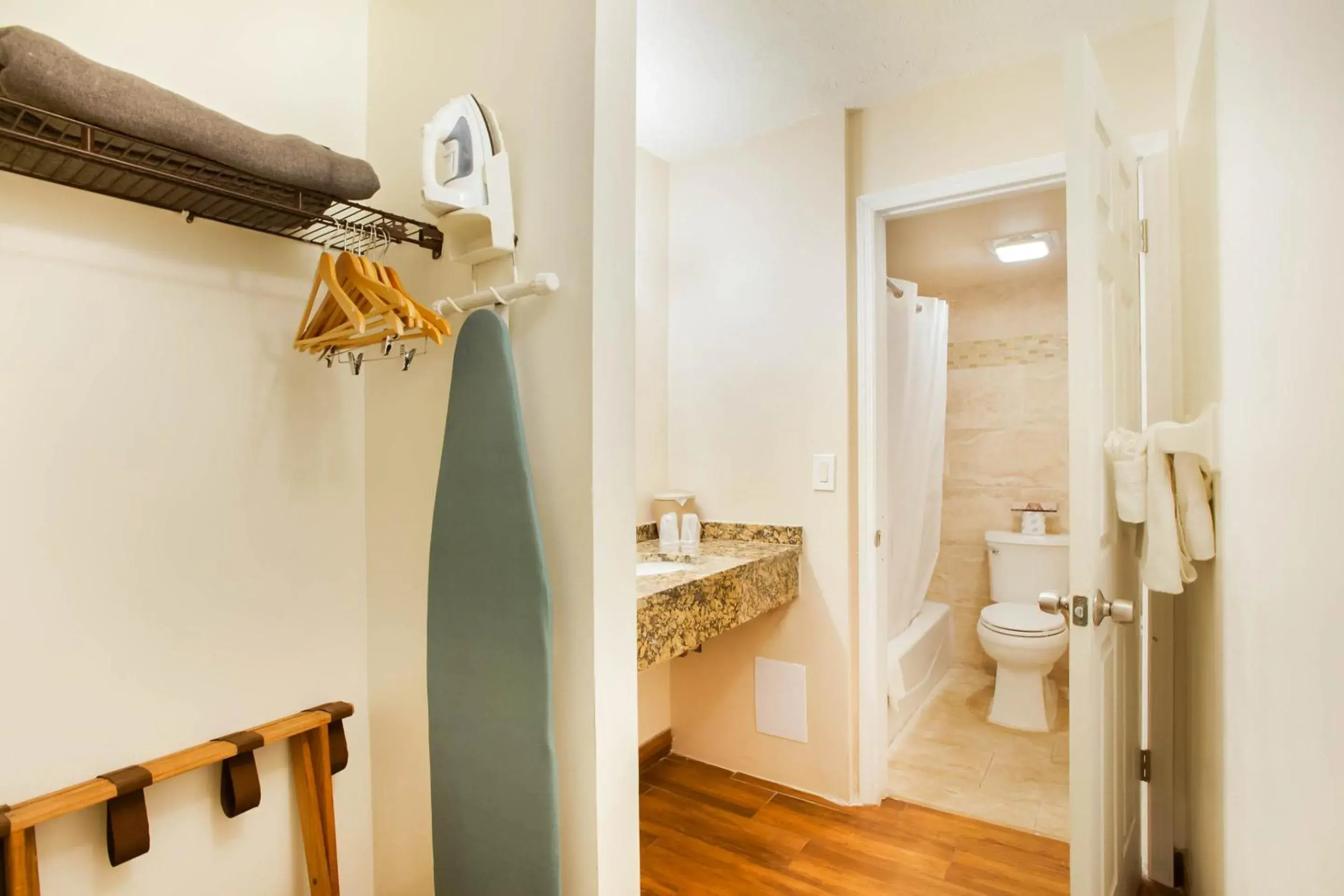 Bathroom in OYO Waterfront Hotel- Cape Coral Fort Myers, FL