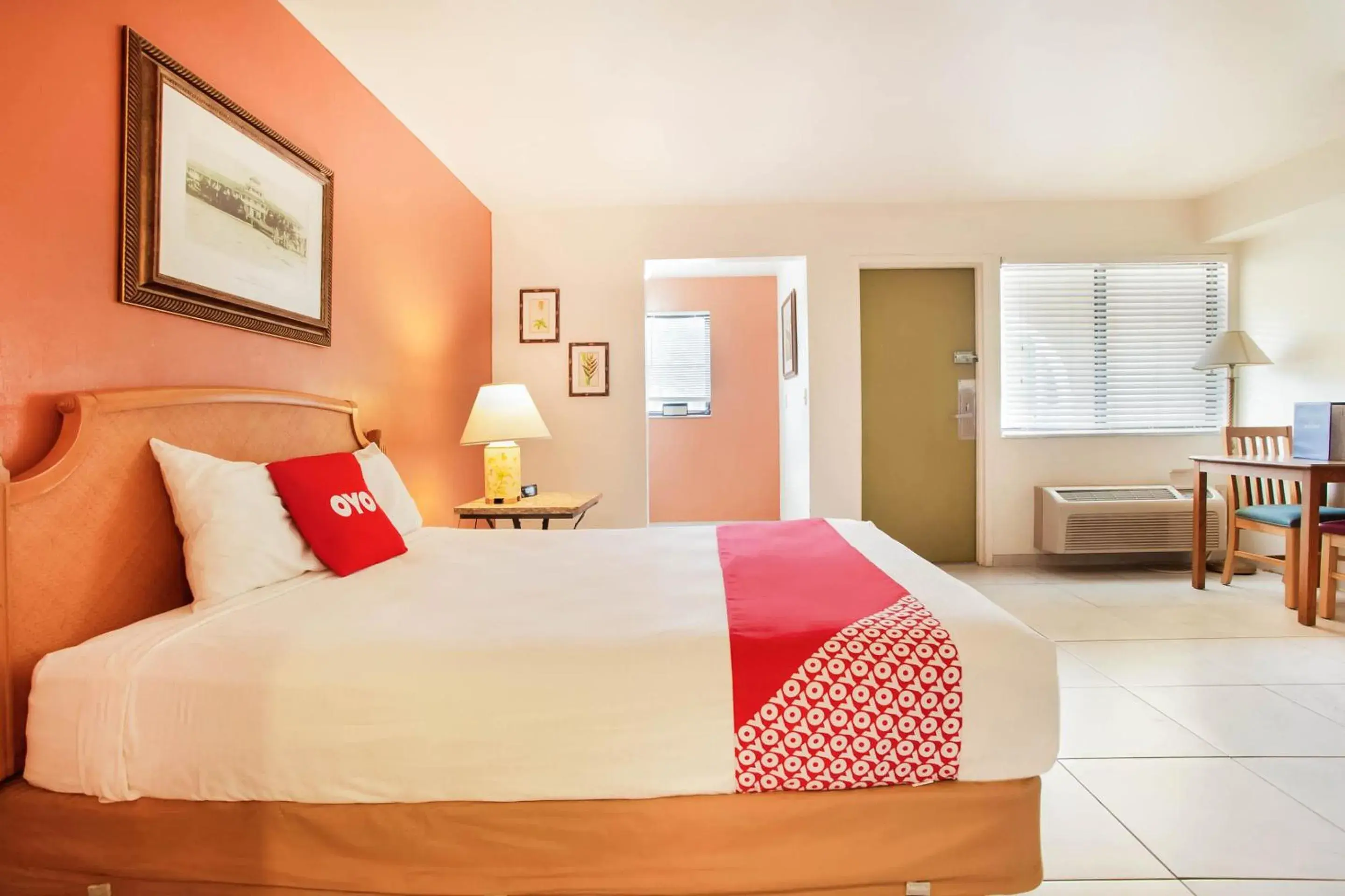 Bedroom, Bed in OYO Waterfront Hotel- Cape Coral Fort Myers, FL Bedroom, Bed in OYO Waterfront Hotel- Cape Coral Fort Myers, FL