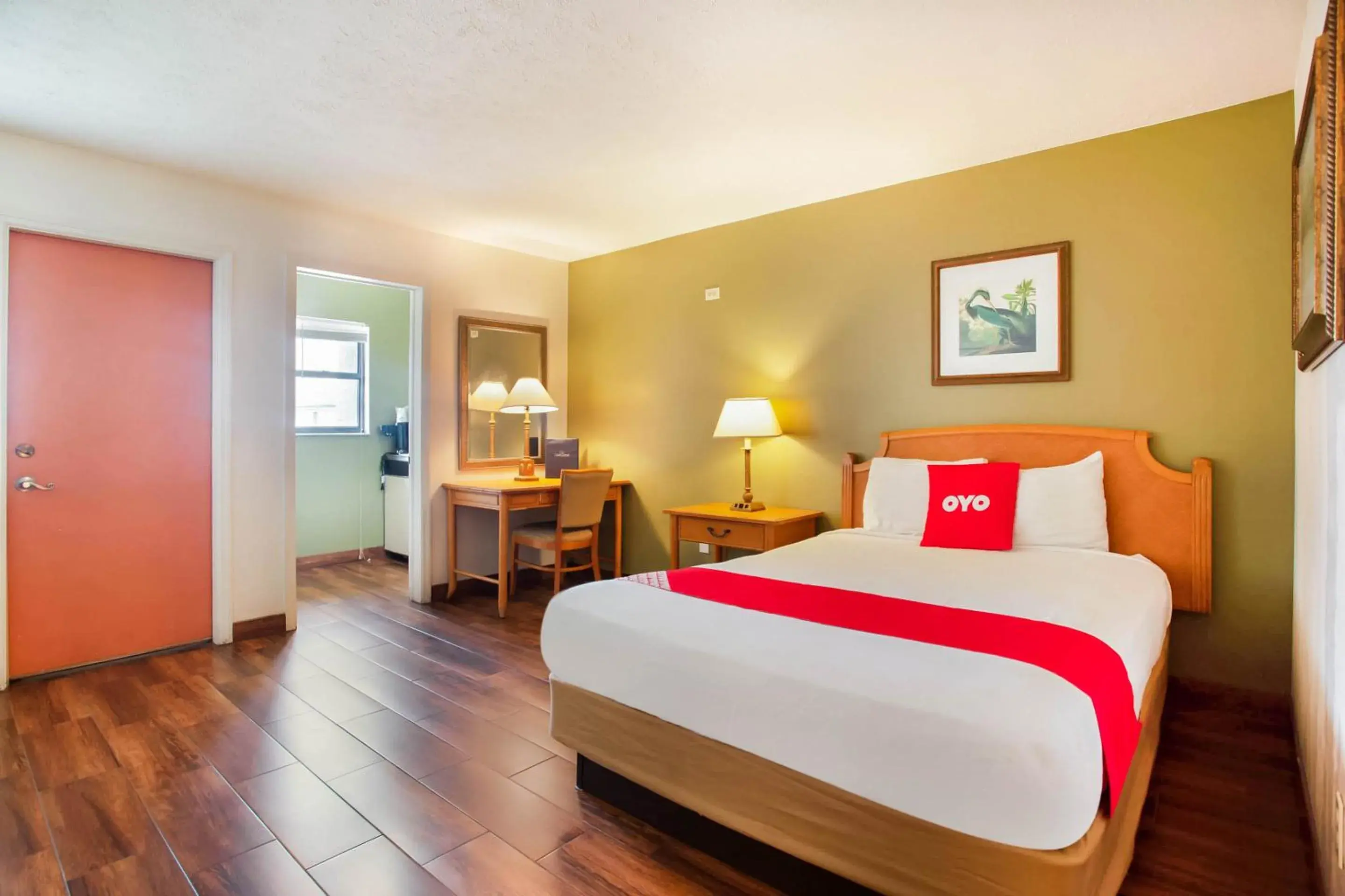 Bedroom, Bed in OYO Waterfront Hotel- Cape Coral Fort Myers, FL