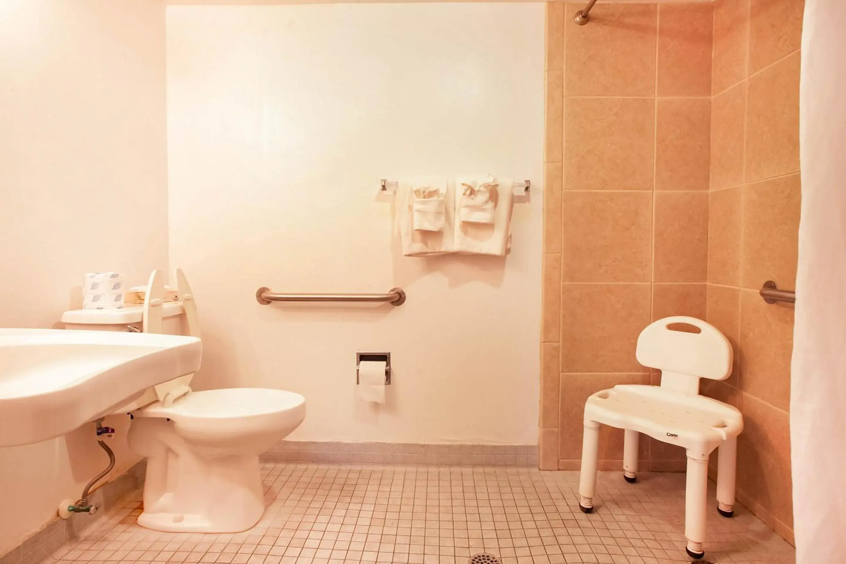 Toilet, Bathroom in OYO Waterfront Hotel- Cape Coral Fort Myers, FL