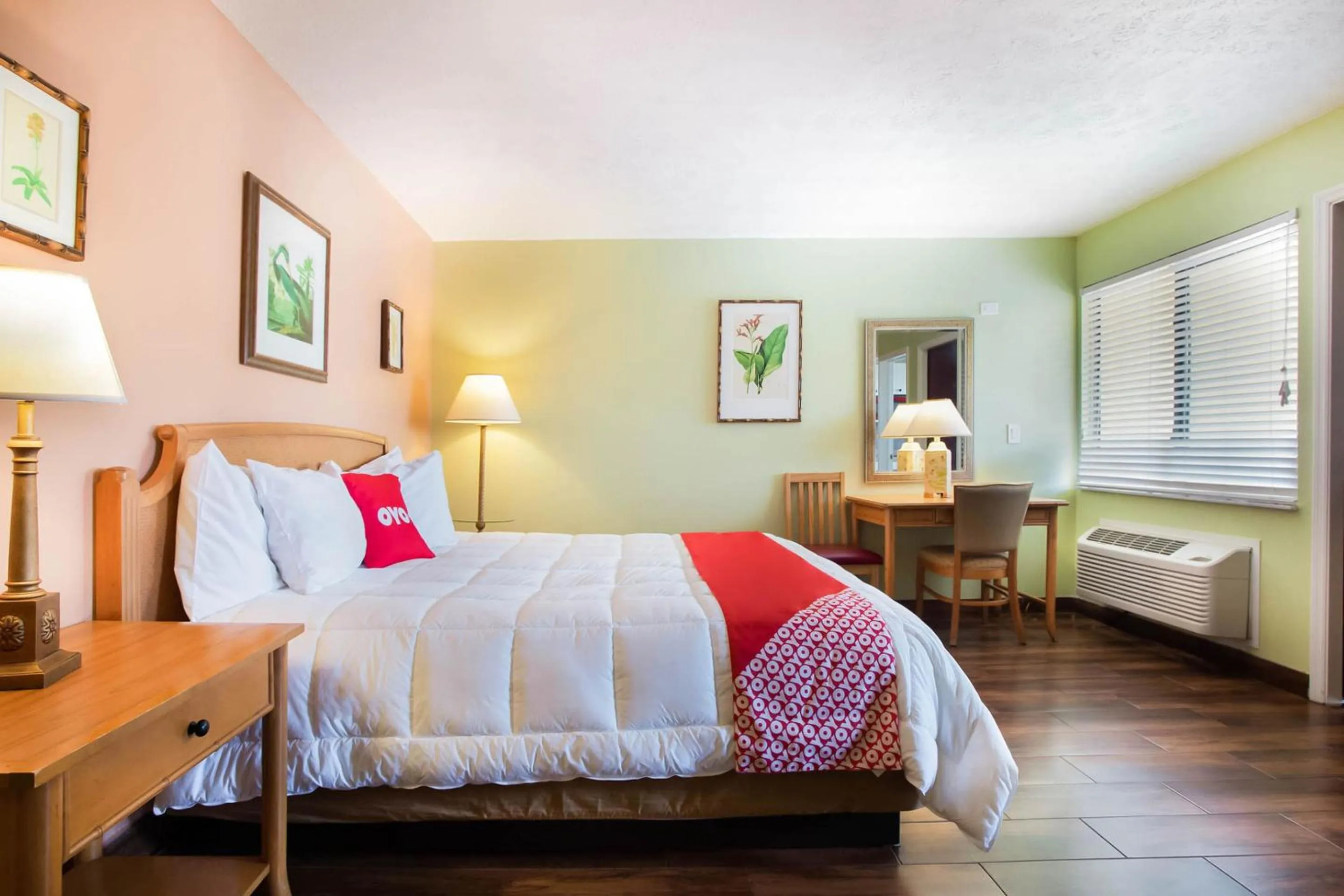 Bedroom, Bed in OYO Waterfront Hotel- Cape Coral Fort Myers, FL