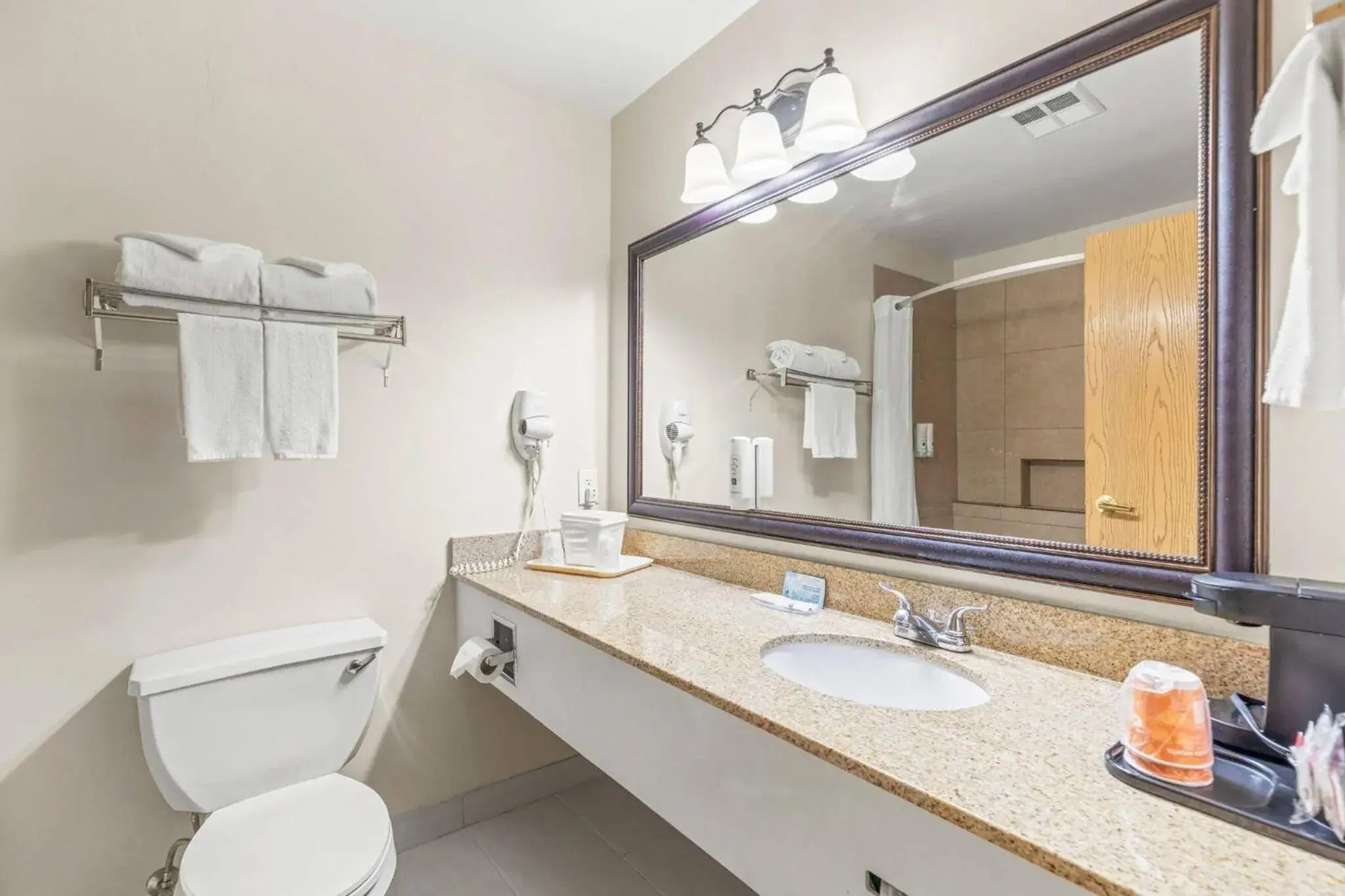 Bedroom in Quality Inn & Suites On The River Bedroom in Quality Inn & Suites On The River