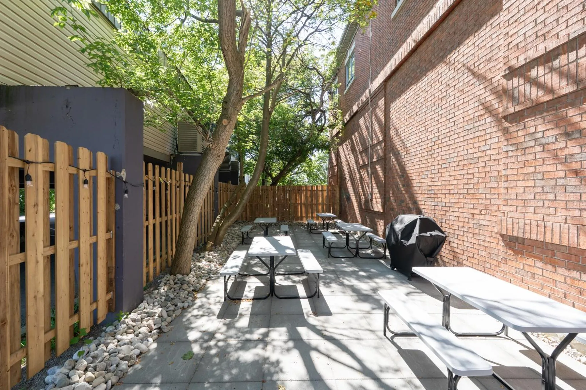 Patio in Comfort Suites