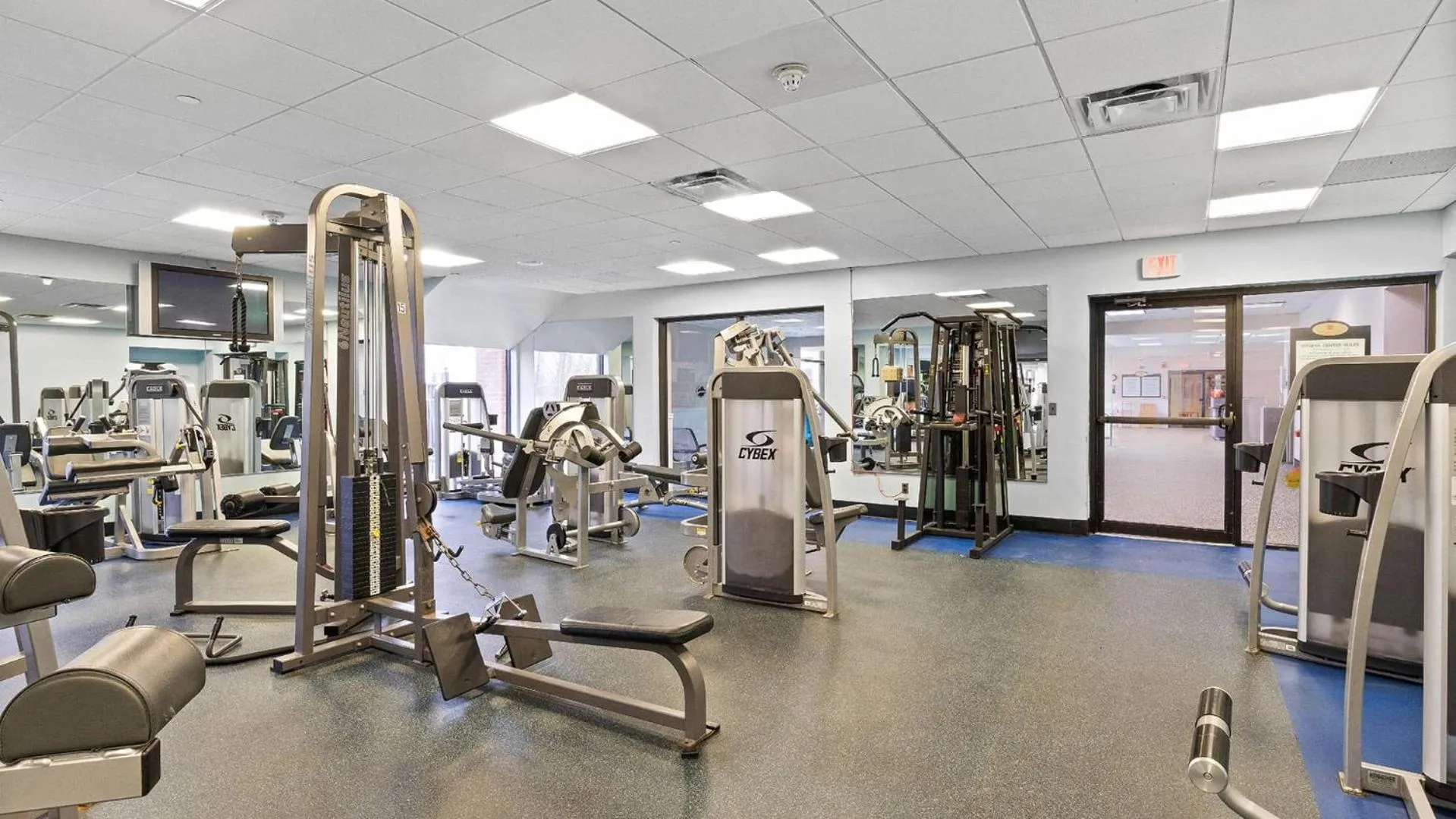 Fitness centre/facilities in Woodcliff Hotel and Spa