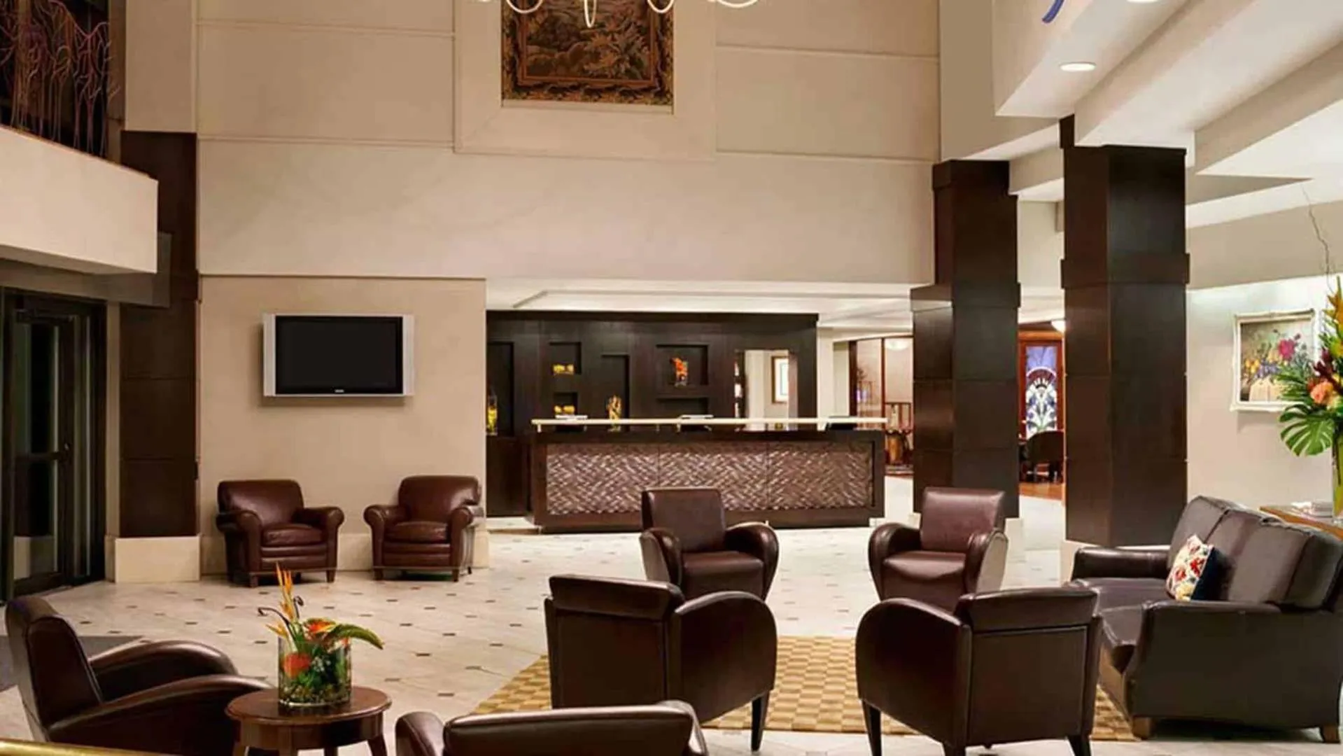 Lobby or reception in Woodcliff Hotel and Spa