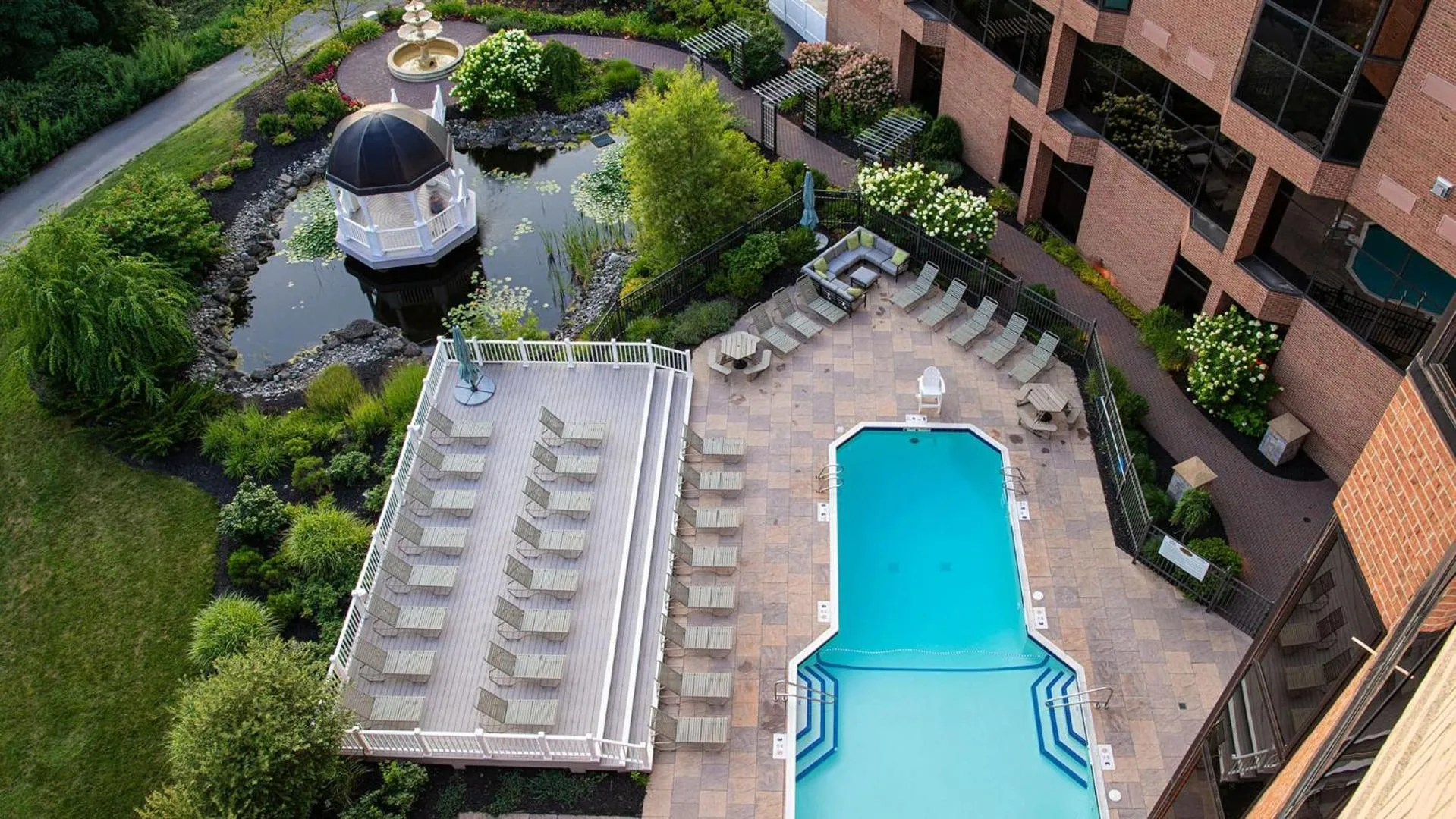 Swimming pool in Woodcliff Hotel and Spa