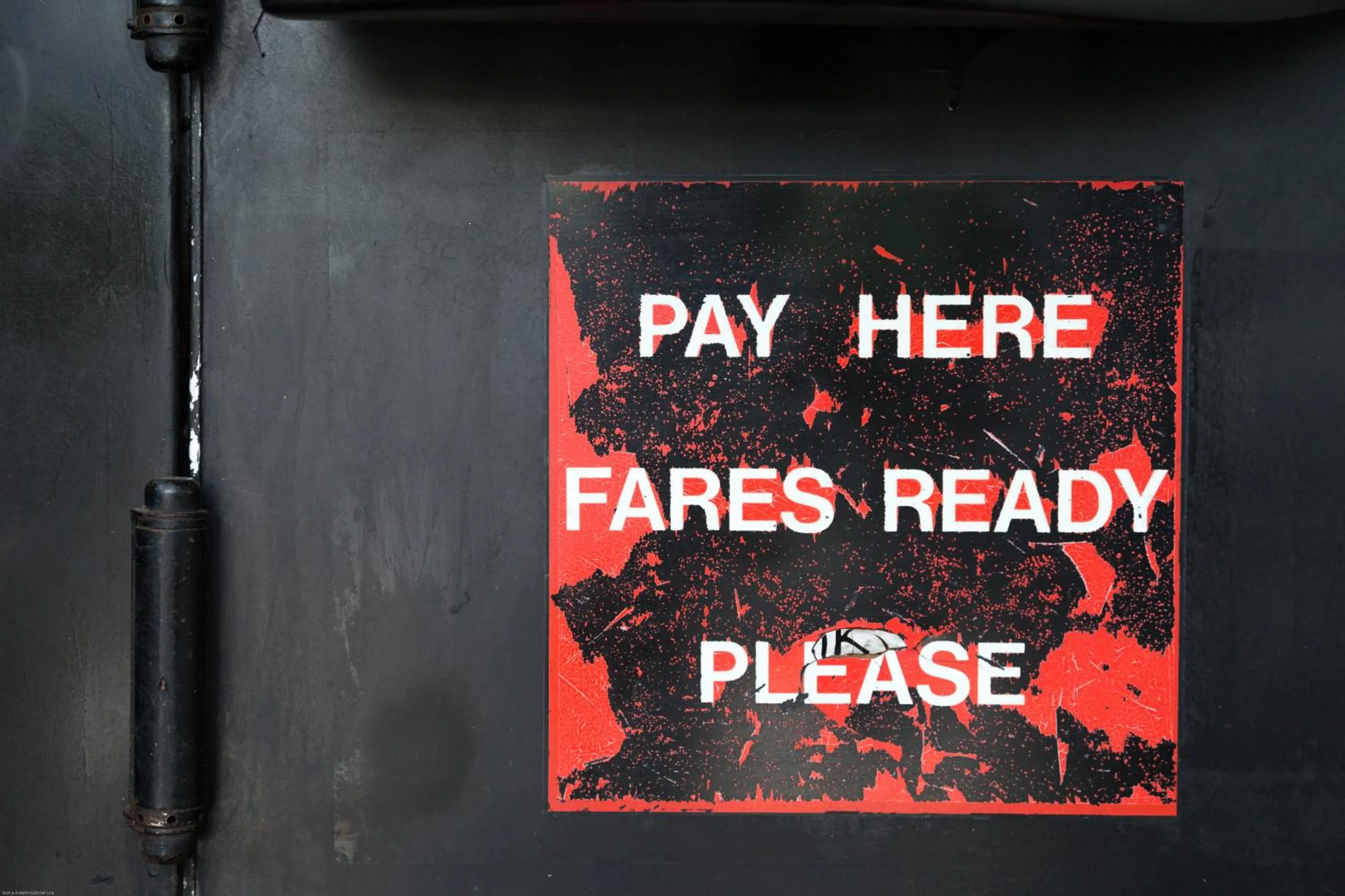 Decorative detail in Bed In Bus