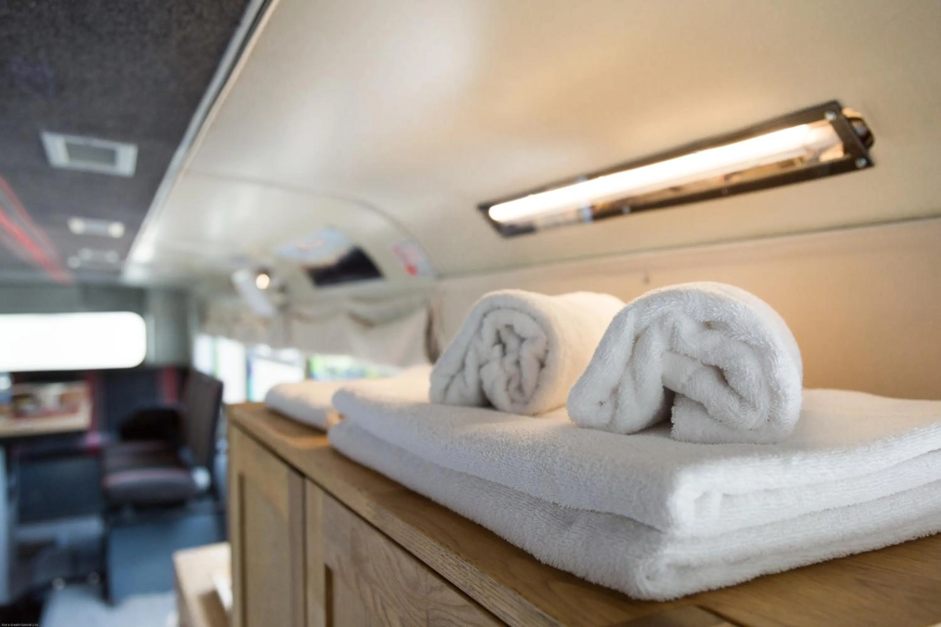 Decorative detail in Bed In Bus