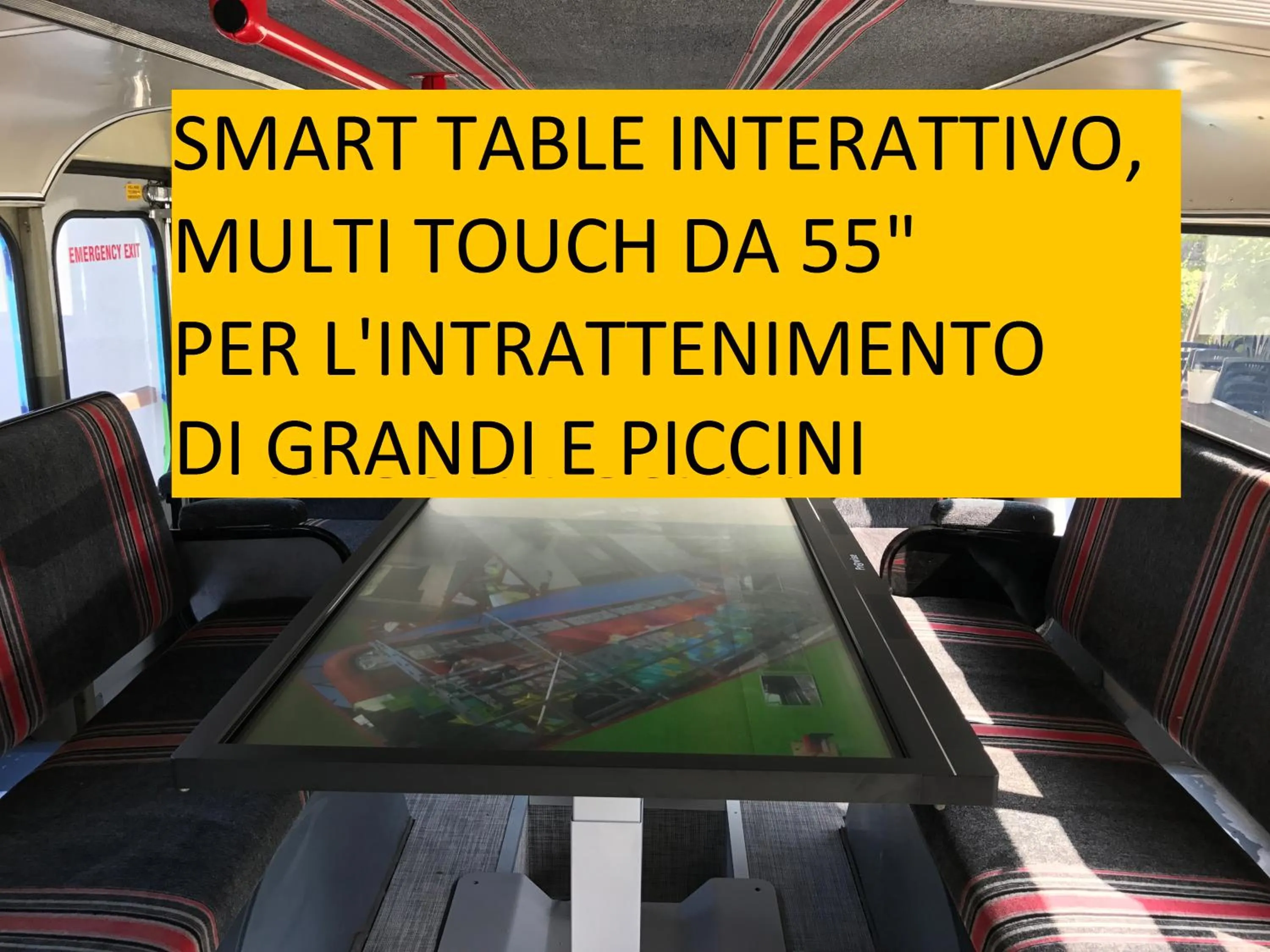 TV and multimedia in Bed In Bus