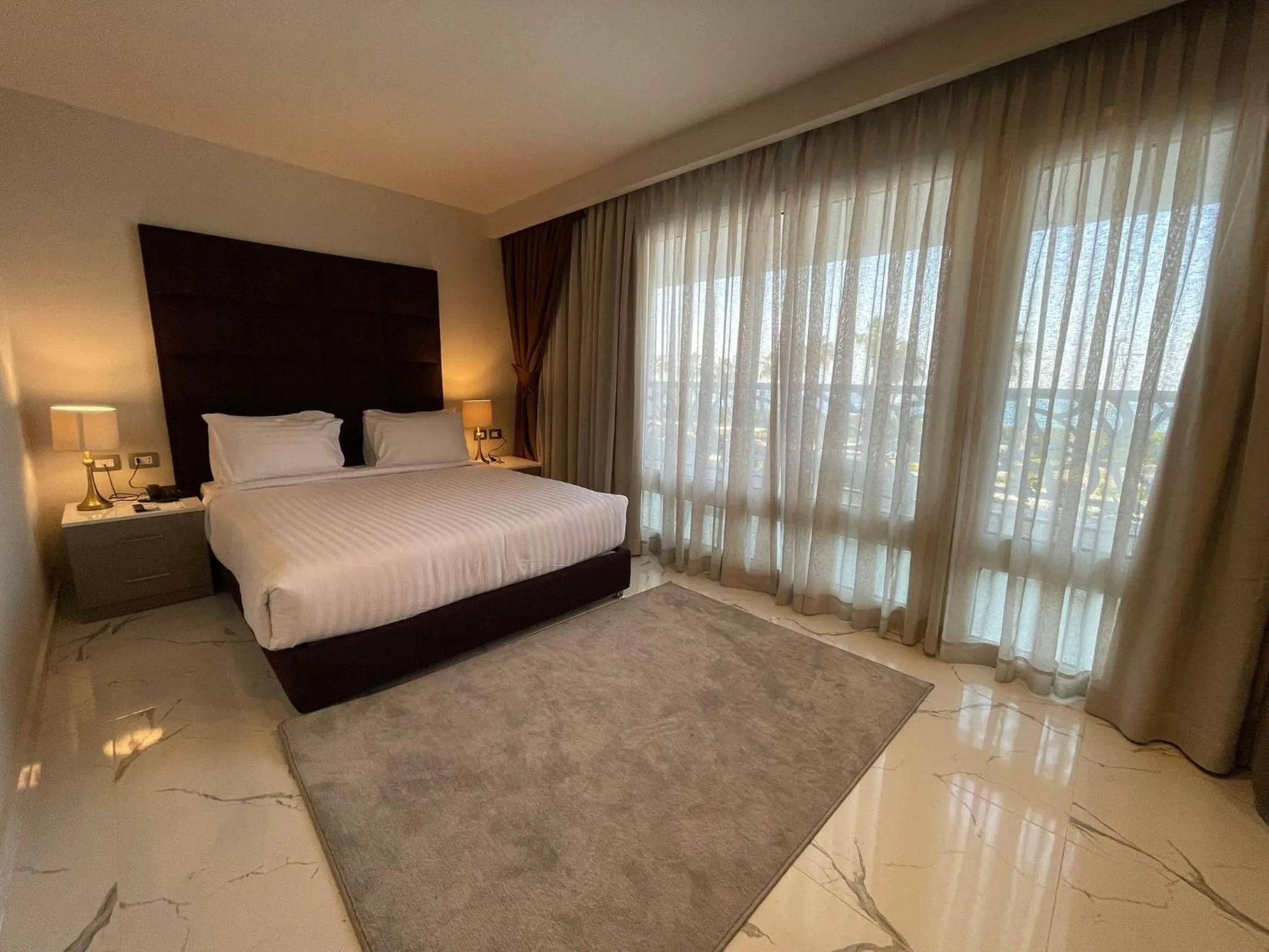 Bedroom, Bed in Porto Sokhna Hotel & Spa