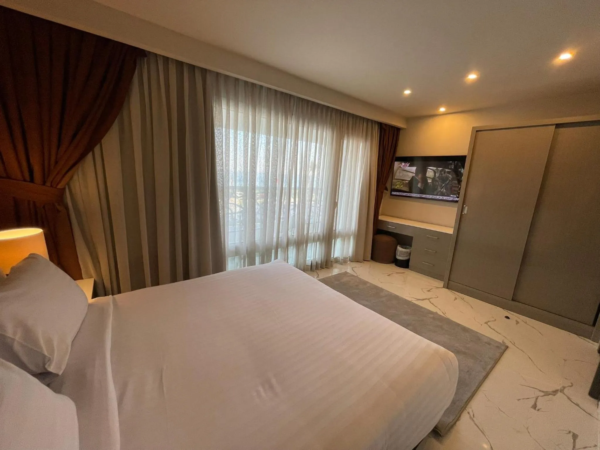 Bedroom, Bed in Porto Sokhna Hotel & Spa