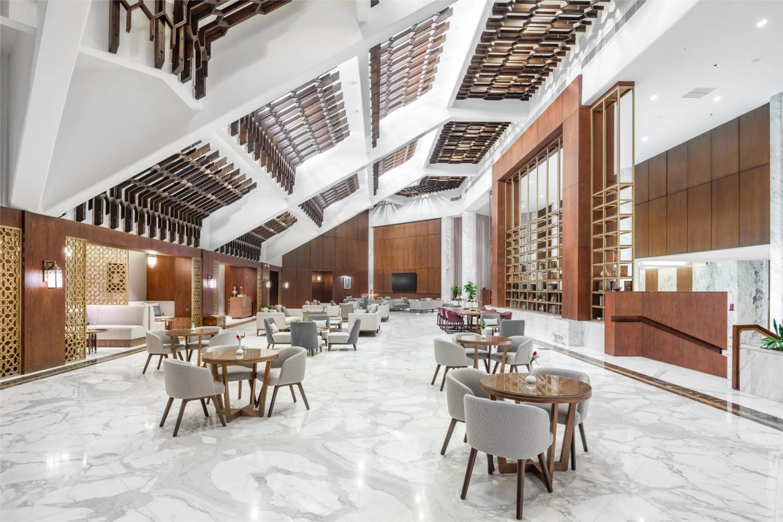 Library in Makarem Ajyad Makkah Hotel