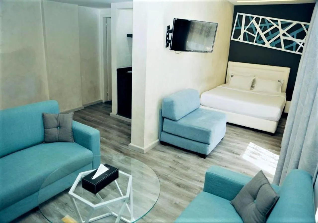 Photo of the whole room, Bed in Beverly Hotel Beirut