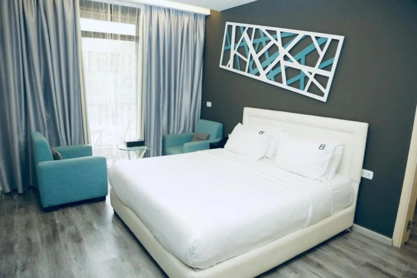 Bedroom, Bed in Beverly Hotel Beirut