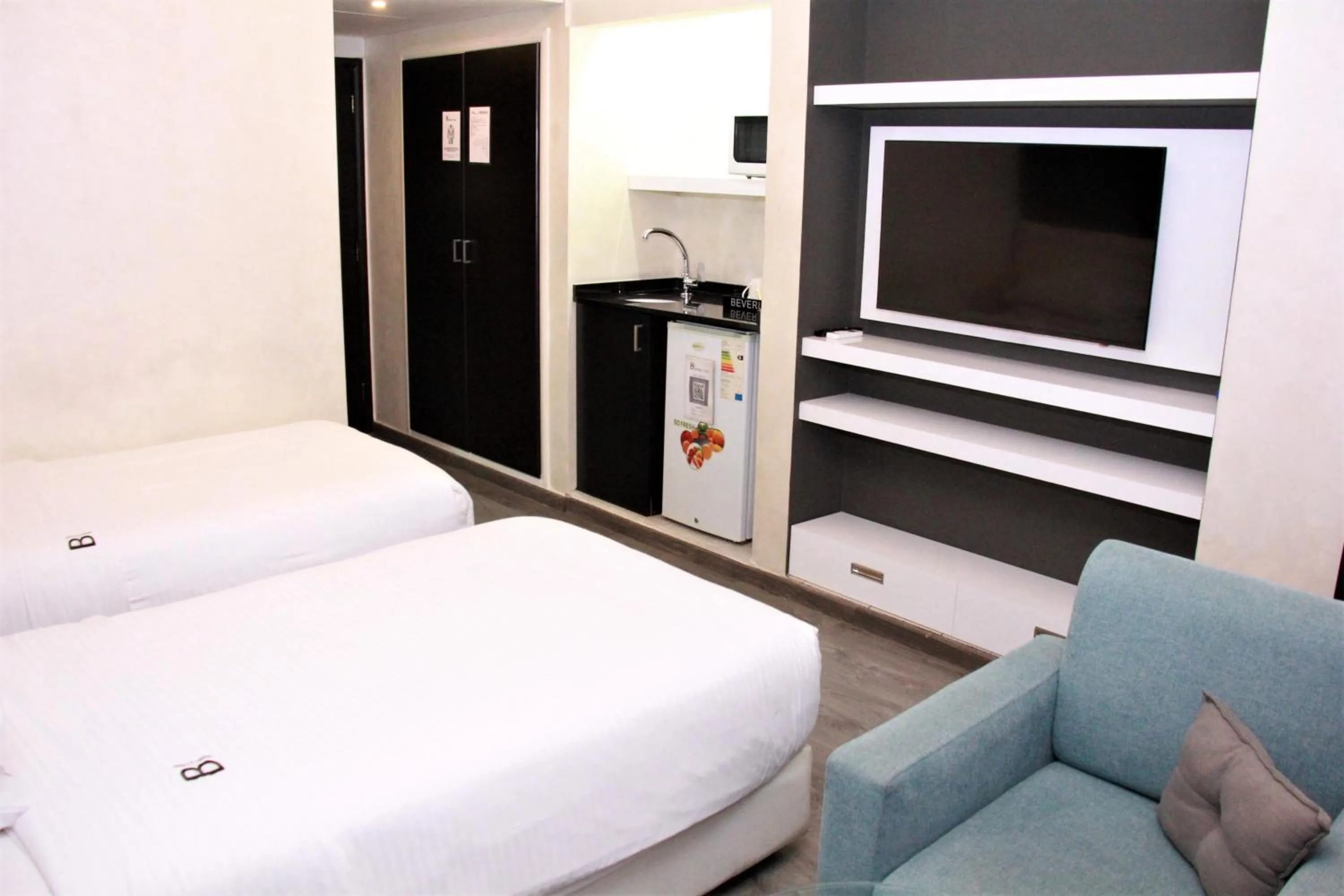 Photo of the whole room, Bed in Beverly Hotel Beirut